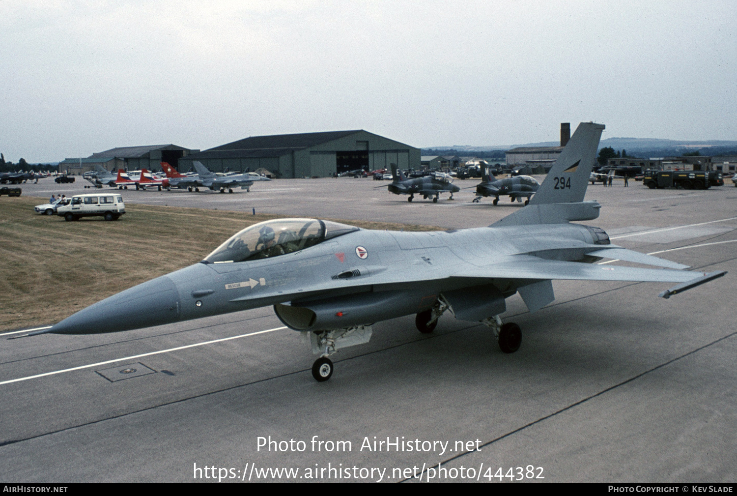 Aircraft Photo of 294 | General Dynamics F-16A Fighting Falcon | Norway - Air Force | AirHistory.net #444382