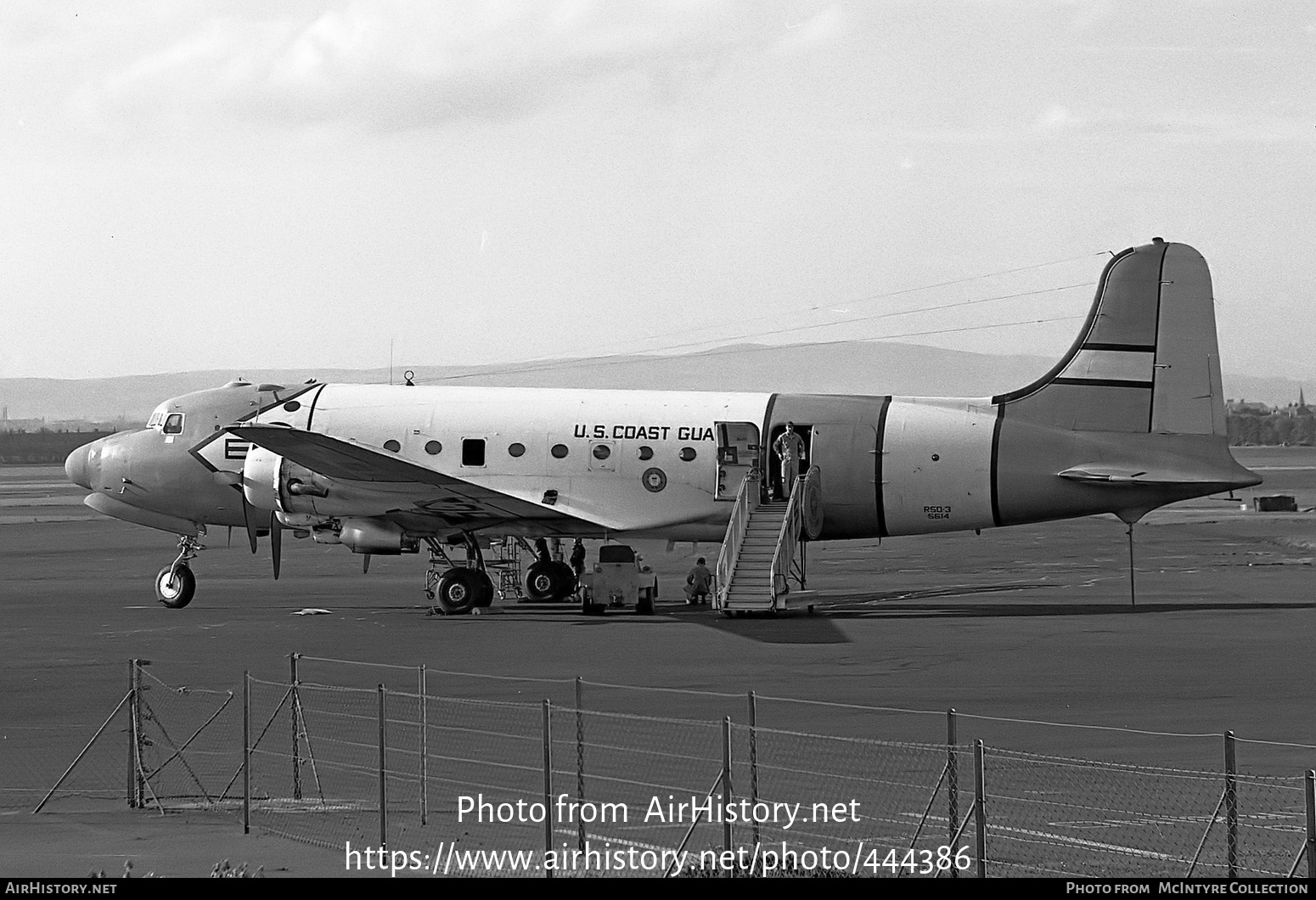 Aircraft Photo of 5614 | Douglas R5D-3 Skymaster | USA - Coast Guard | AirHistory.net #444386