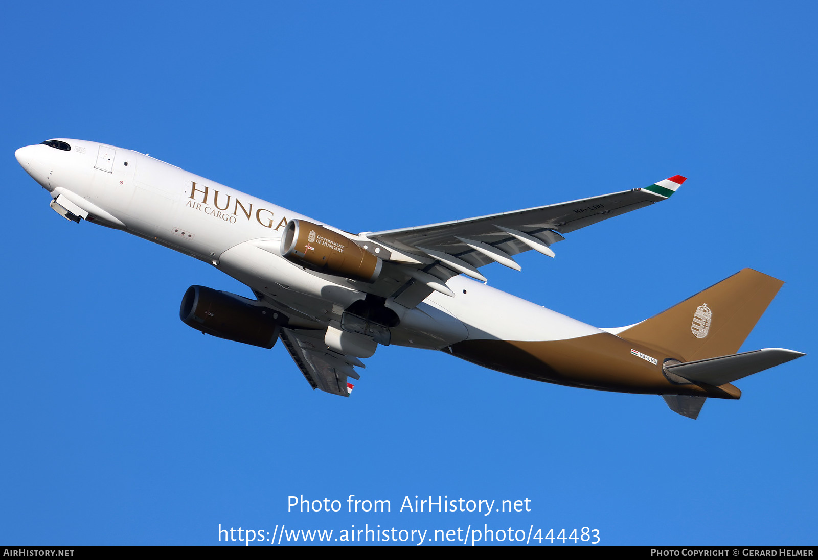 Aircraft Photo of HA-LHU | Airbus A330-243F | Hungary Air Cargo | AirHistory.net #444483