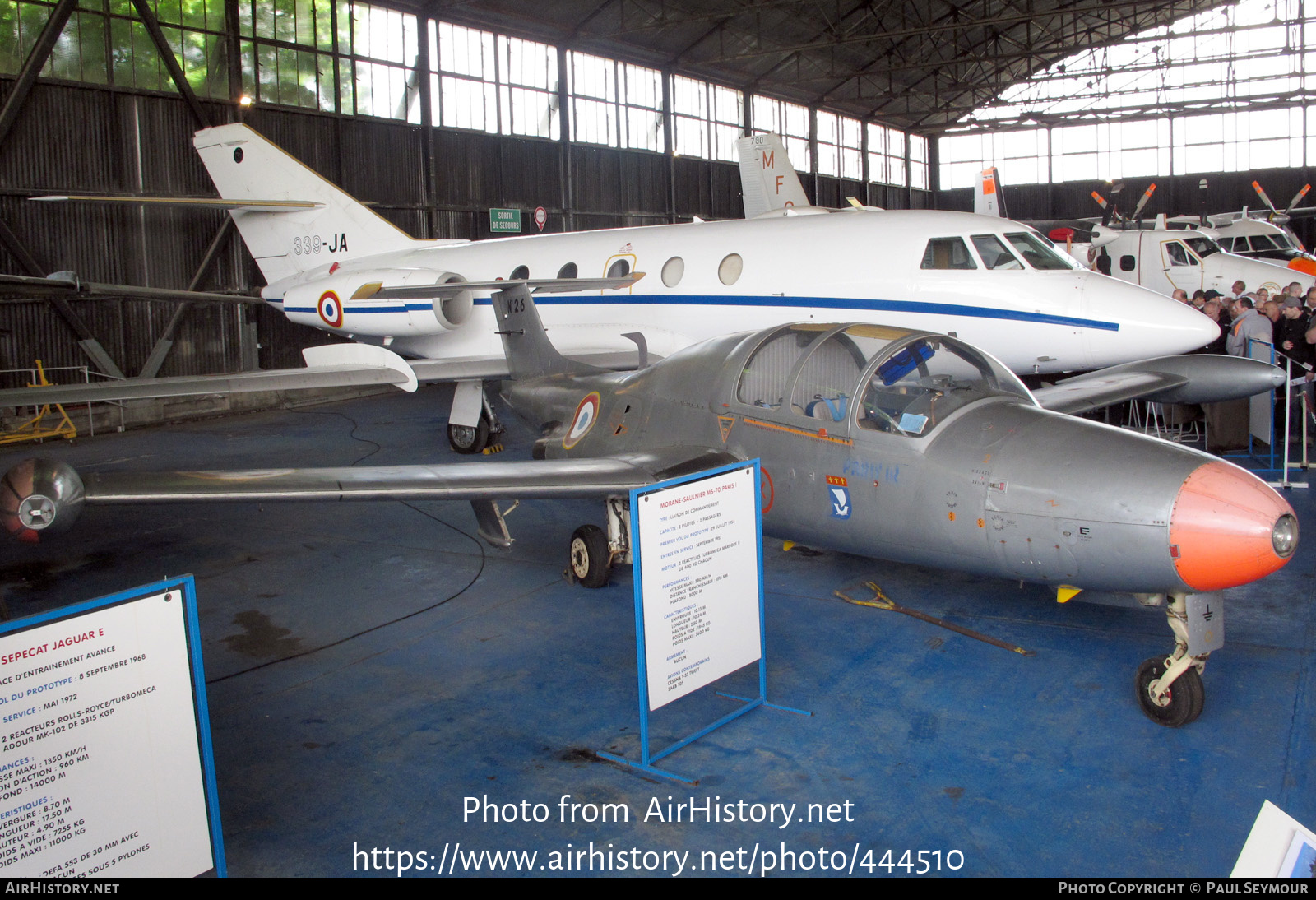 Aircraft Photo of 26 | Morane-Saulnier MS-760 Paris IR | France - Air Force | AirHistory.net #444510