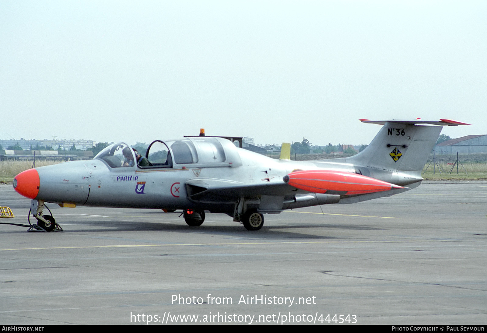 Aircraft Photo of 36 | Morane-Saulnier MS-760 Paris IR | France - Air Force | AirHistory.net #444543