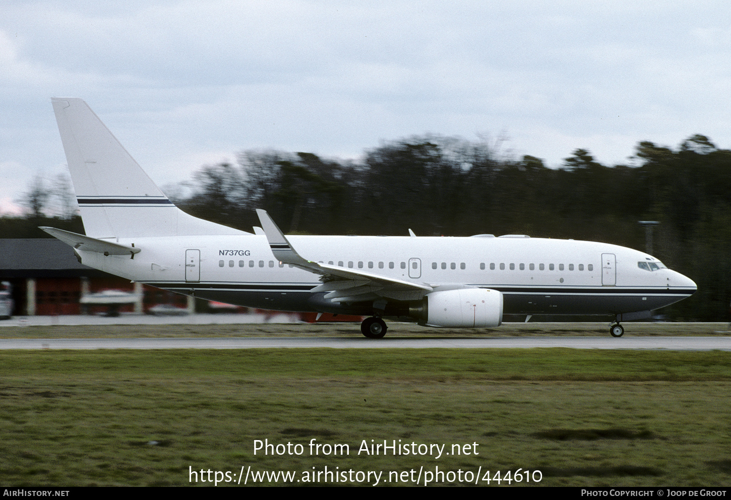 Aircraft Photo of N737GG | Boeing 737-74Q BBJ | AirHistory.net #444610