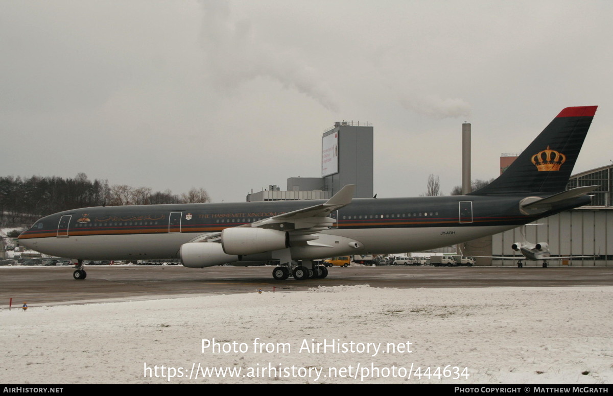 Aircraft Photo of JY-ABH | Airbus A340-211 | Hashemite Kingdom of Jordan | AirHistory.net #444634