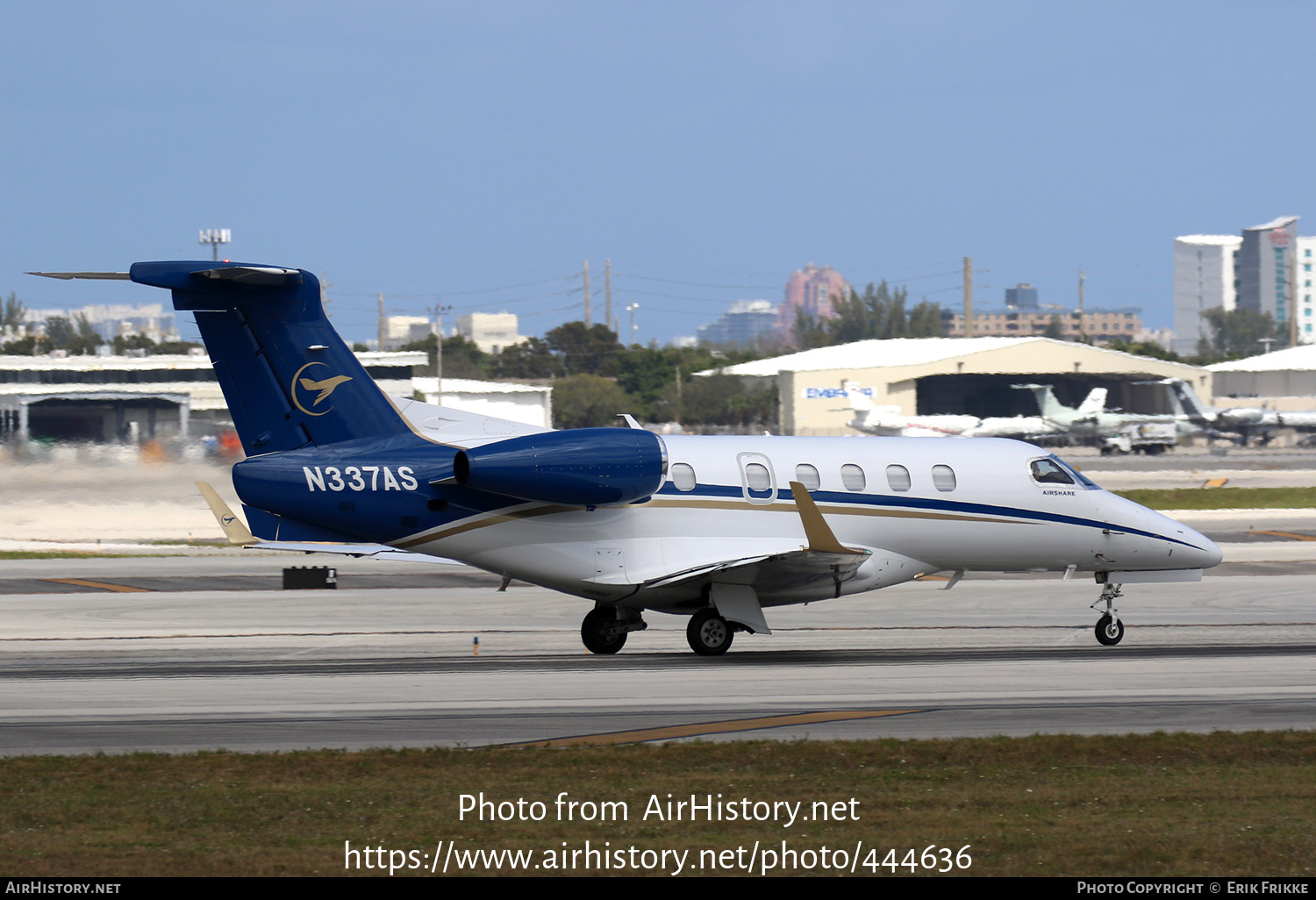 Aircraft Photo of N337AS | Embraer EMB-505 Phenom 300 | Airshare | AirHistory.net #444636