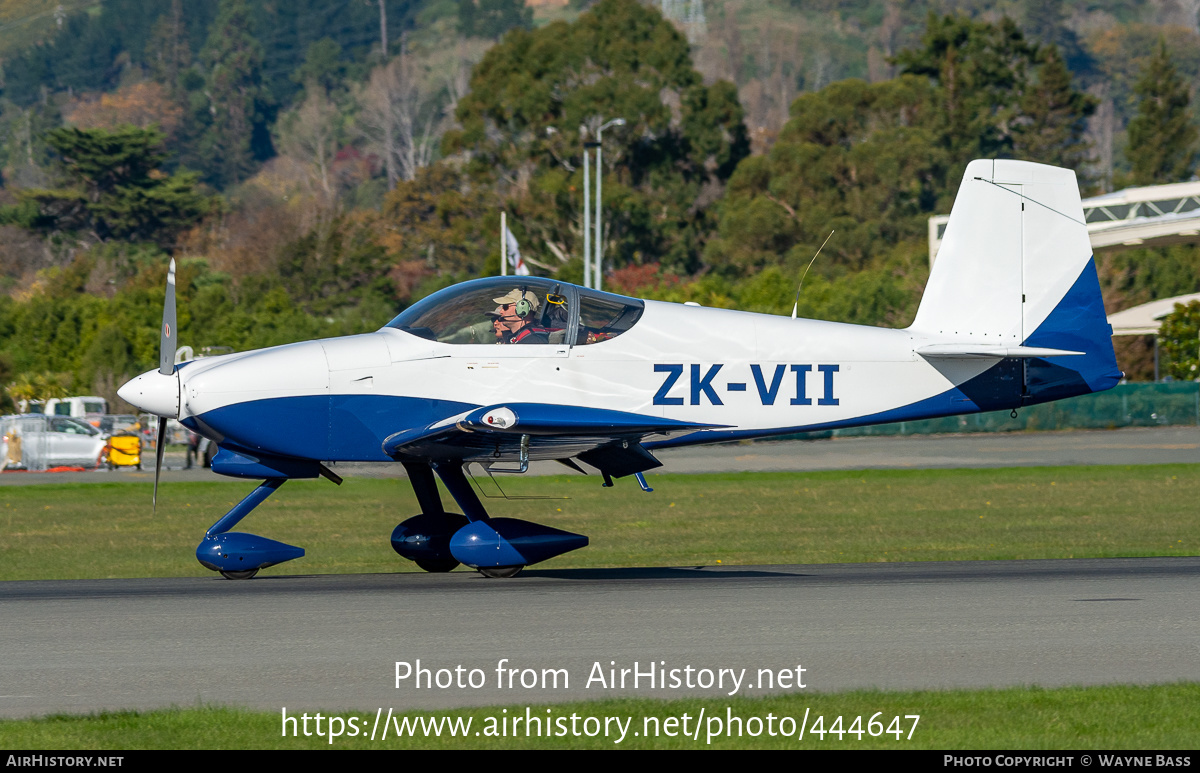 Aircraft Photo of ZK-VII | Van's RV-7A | AirHistory.net #444647