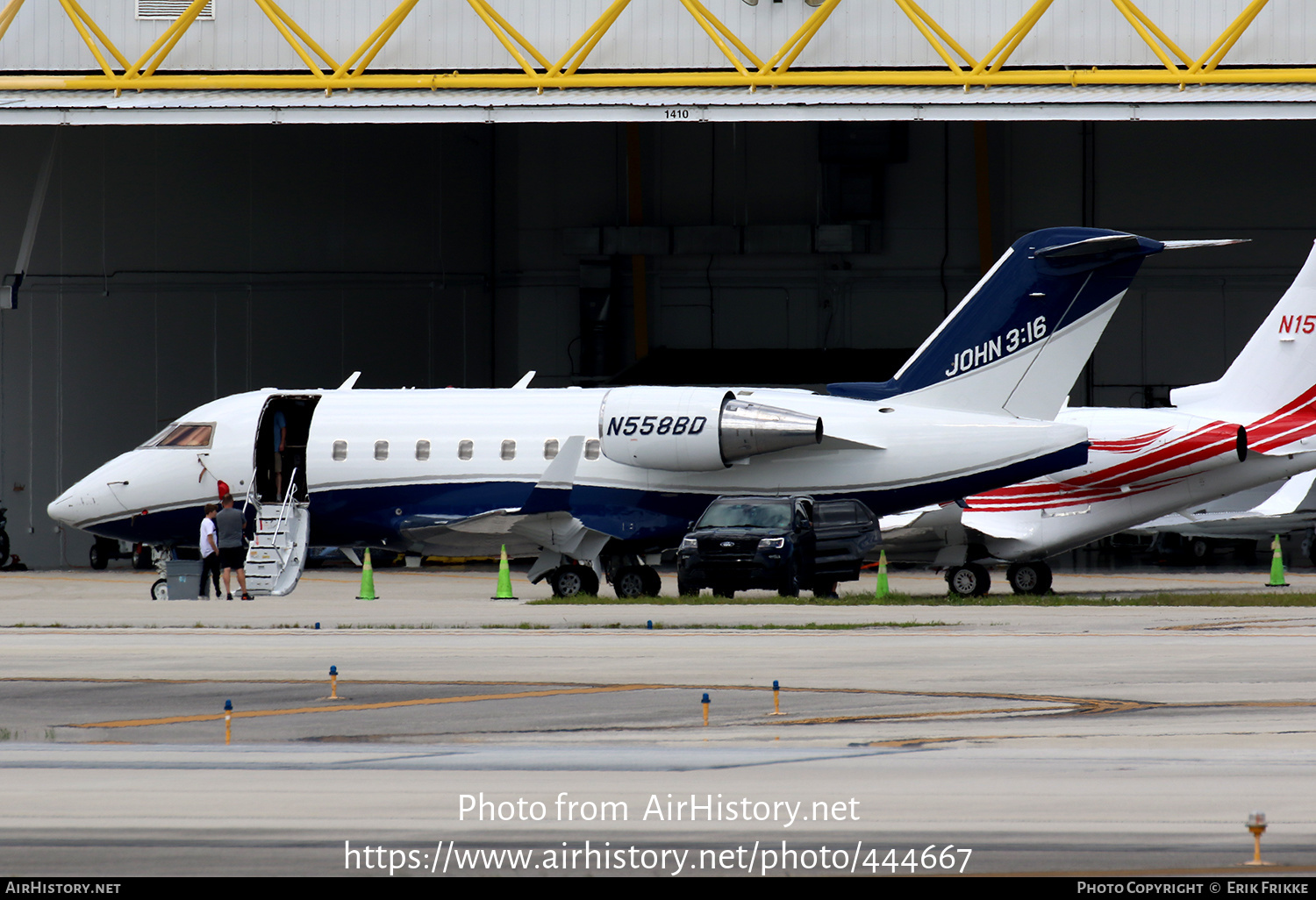 Aircraft Photo of N558BD | Bombardier Challenger 604 (CL-600-2B16) | AirHistory.net #444667