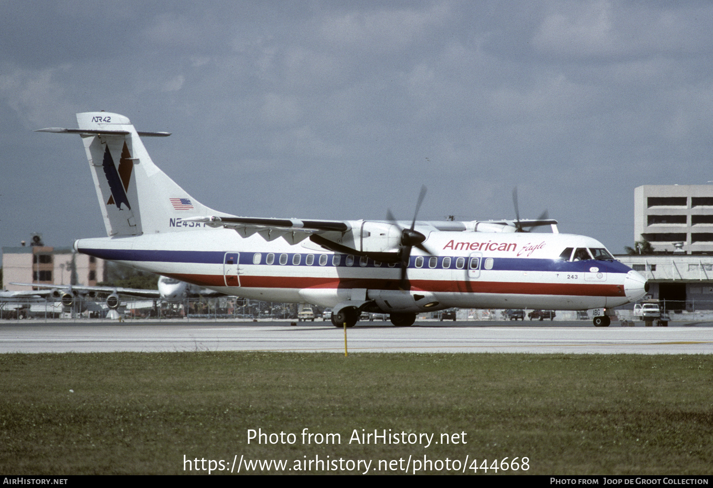 Aircraft Photo of N243AT | ATR ATR-42-300 | American Eagle | AirHistory.net #444668