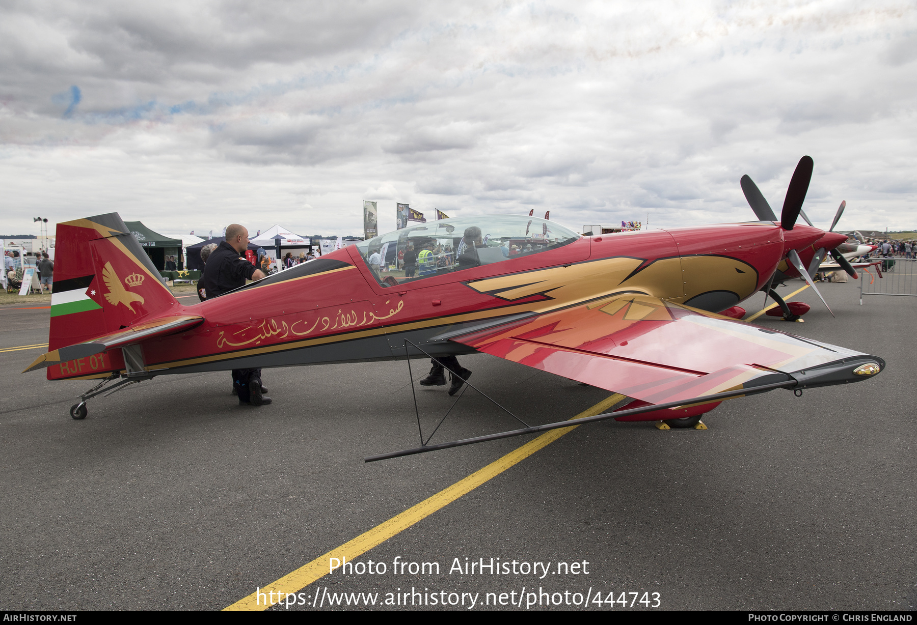 Aircraft Photo of RJF01 | Extra EA-330LX | Royal Jordanian Falcons | AirHistory.net #444743