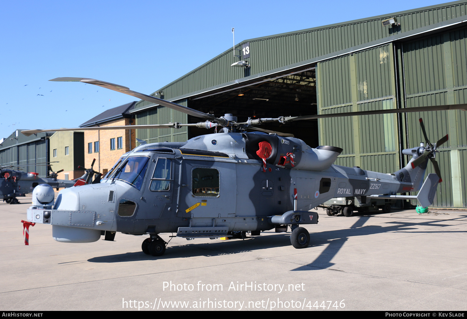 Aircraft Photo of ZZ517 | AgustaWestland AW-159 Wildcat HMA2 | UK - Navy | AirHistory.net #444746