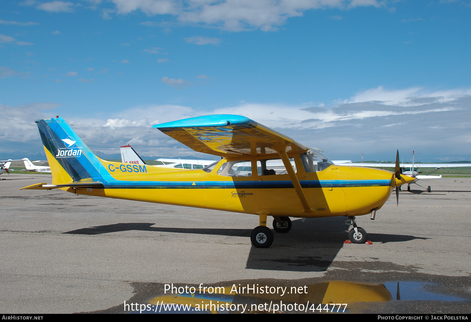 Aircraft Photo of C-GSSM | Cessna 172M Skyhawk | Springbank Aero Flight Training | AirHistory.net #444777