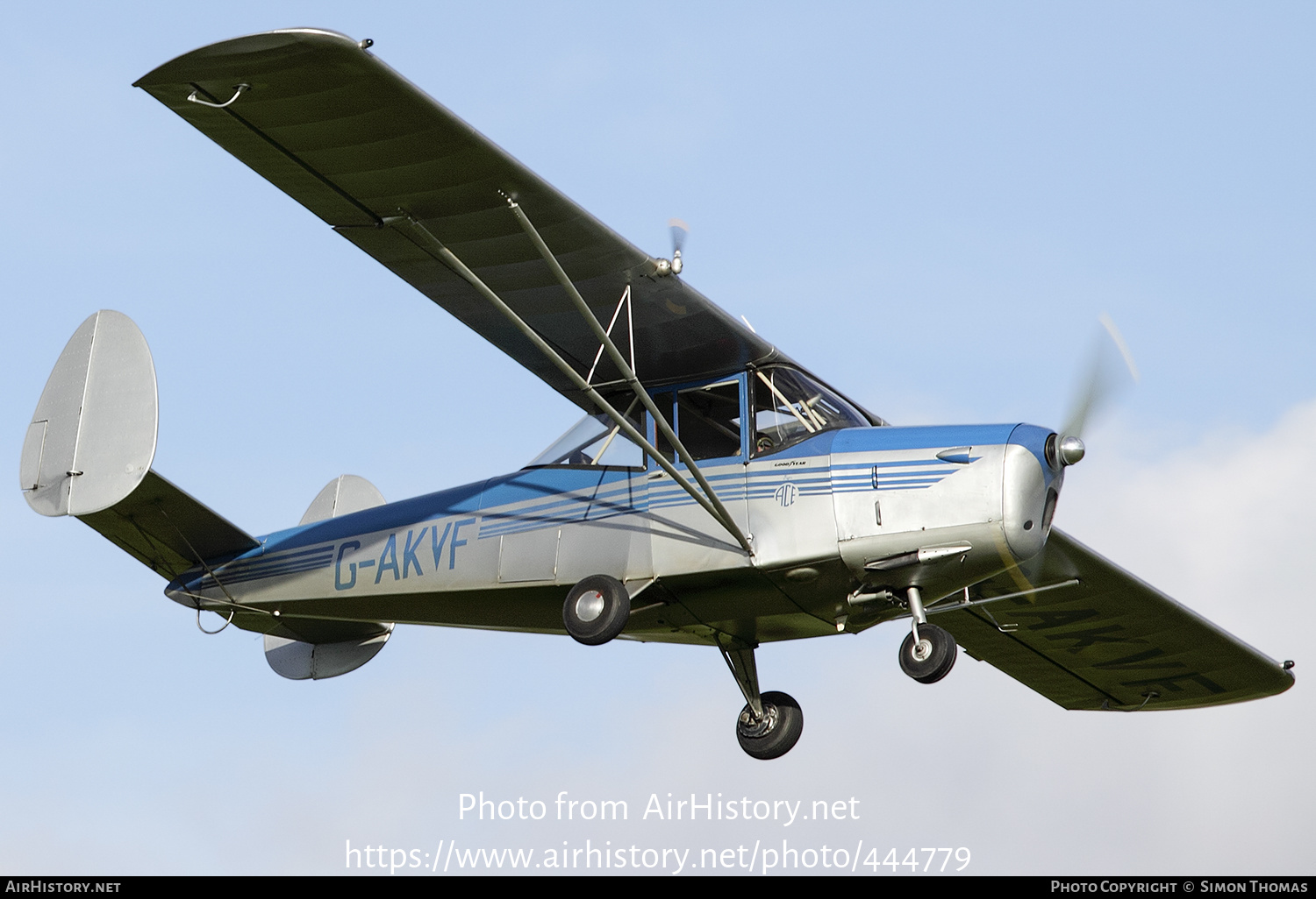 Aircraft Photo of G-AKVF | Chrislea C.H.3 Srs.2 Super Ace | AirHistory.net #444779