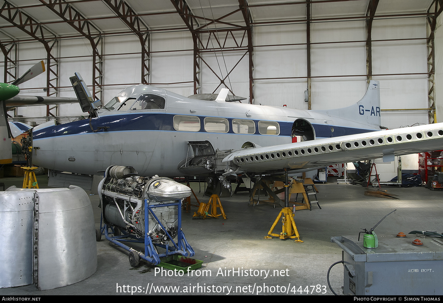 Aircraft Photo of G-ARHW | De Havilland D.H. 104 Dove 8 | AirHistory.net #444783