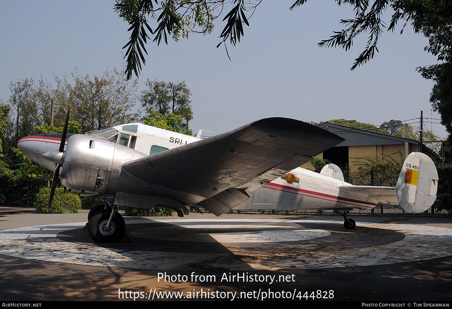 Aircraft Photo of CS450 | Beech E18S | Sri Lanka - Air Force | AirHistory.net #444828