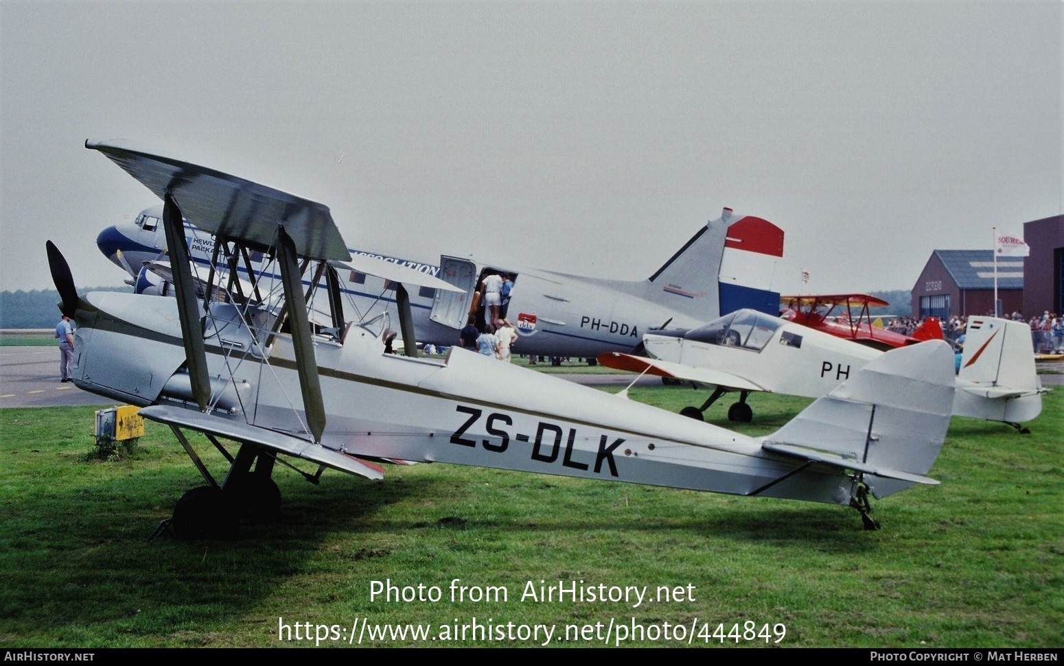 Aircraft Photo of ZS-DLK | De Havilland D.H. 82A Tiger Moth | AirHistory.net #444849