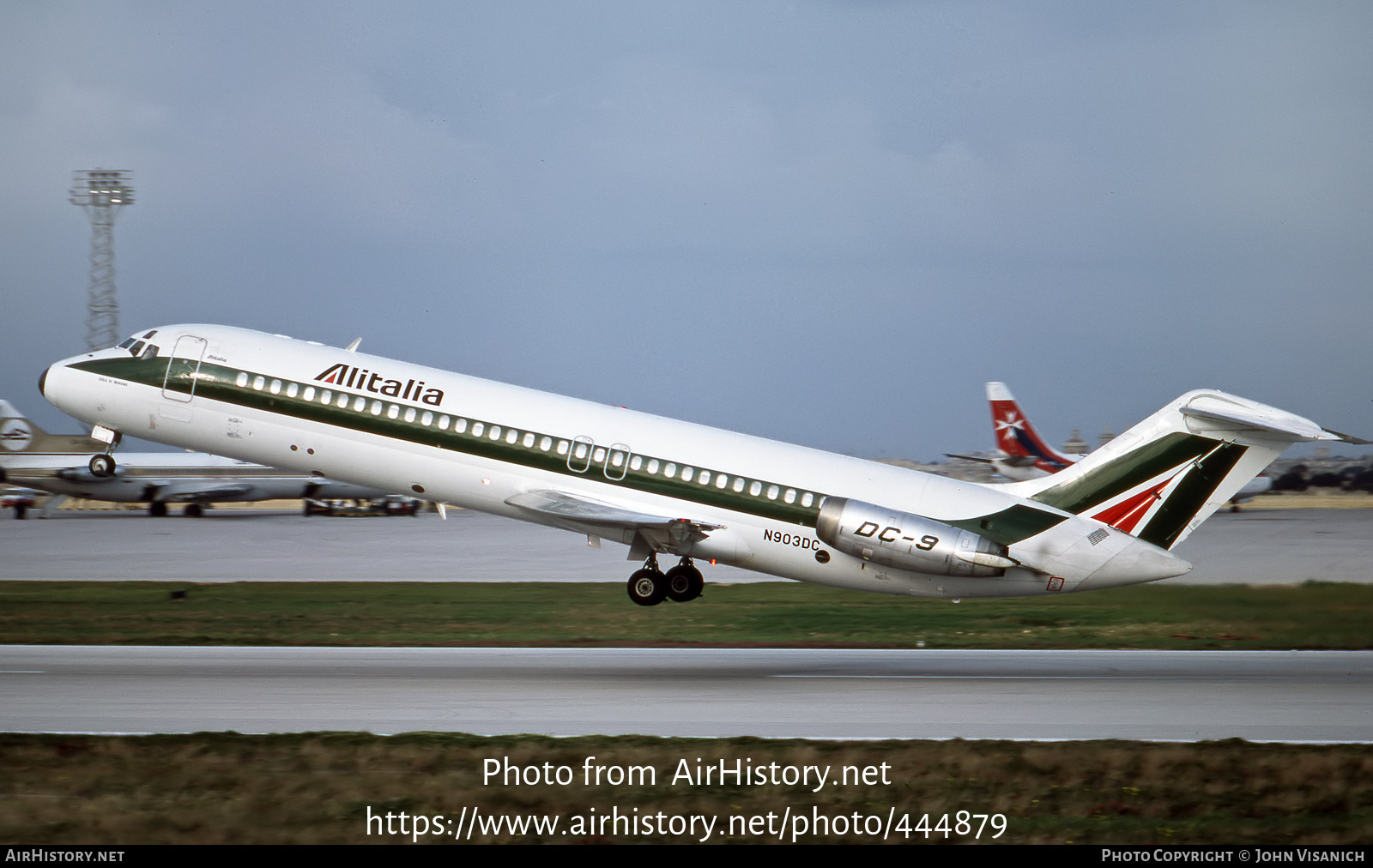 Aircraft Photo of N903DC | McDonnell Douglas DC-9-32 | Alitalia | AirHistory.net #444879