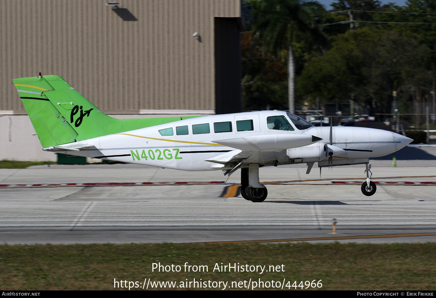 Aircraft Photo of N402GZ | Cessna 402B | AirHistory.net #444966