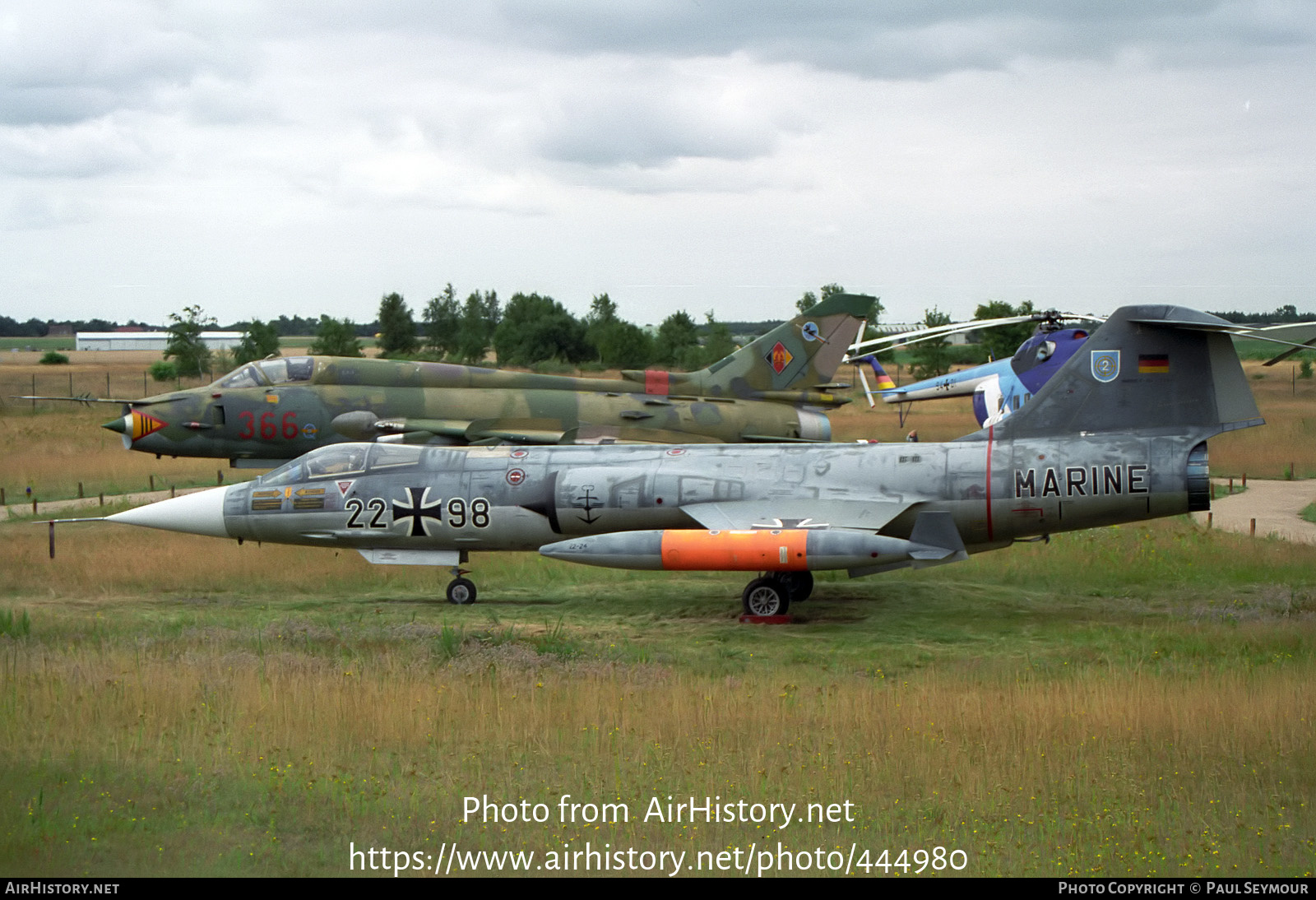 Aircraft Photo of 2298 | Lockheed F-104G Starfighter | Germany - Navy | AirHistory.net #444980