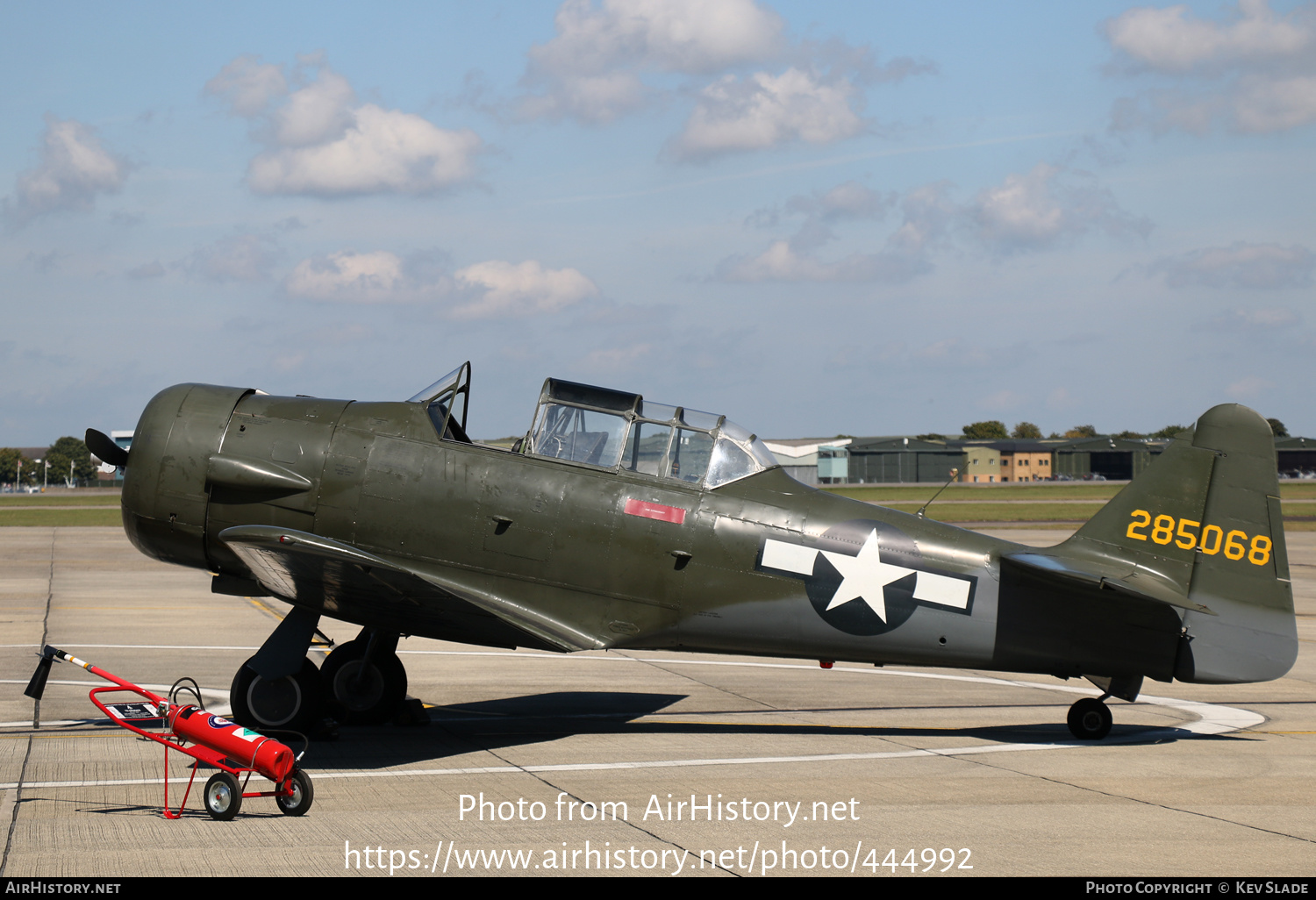 Aircraft Photo of G-KAMY / 285068 | North American AT-6D Texan | USA - Air Force | AirHistory.net #444992