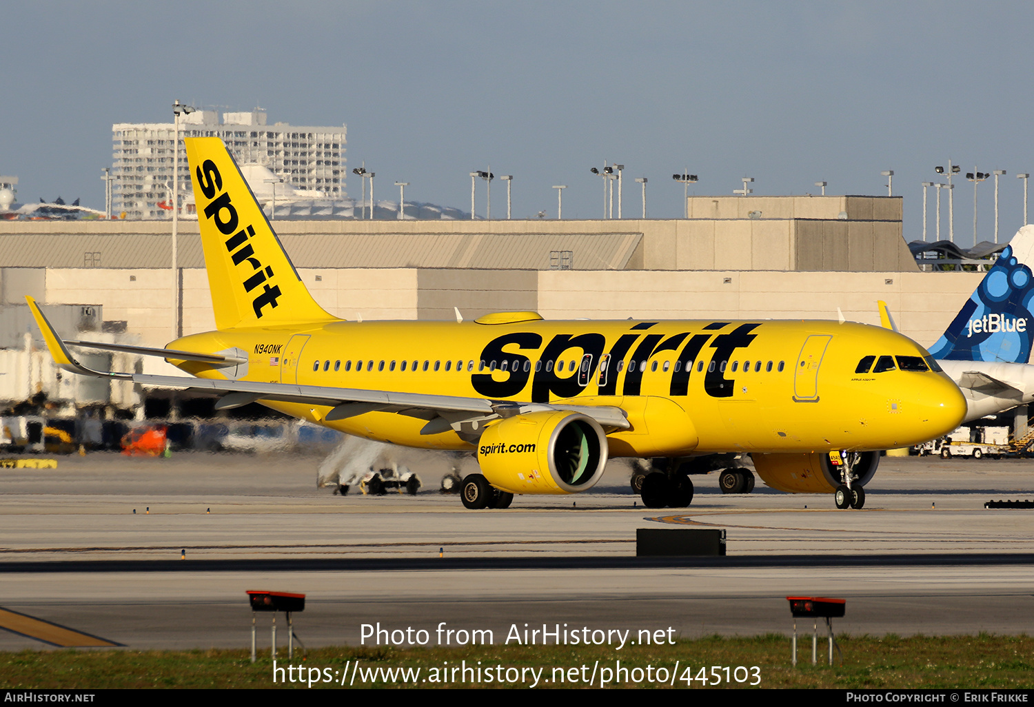 Aircraft Photo of N940NK | Airbus A320-271N | Spirit Airlines | AirHistory.net #445103