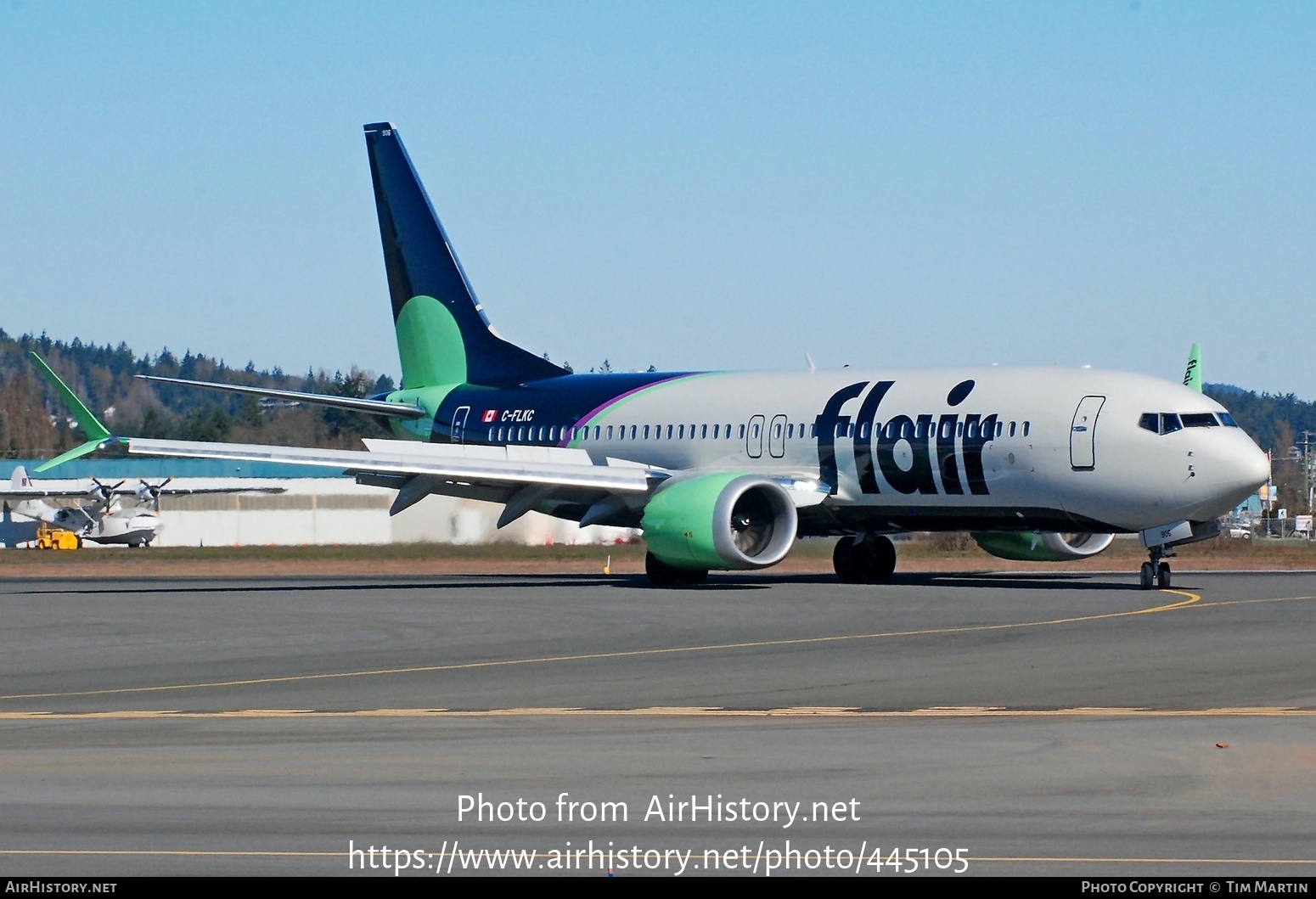 Aircraft Photo of C-FLKC | Boeing 737-8 Max 8 | Flair Airlines ...