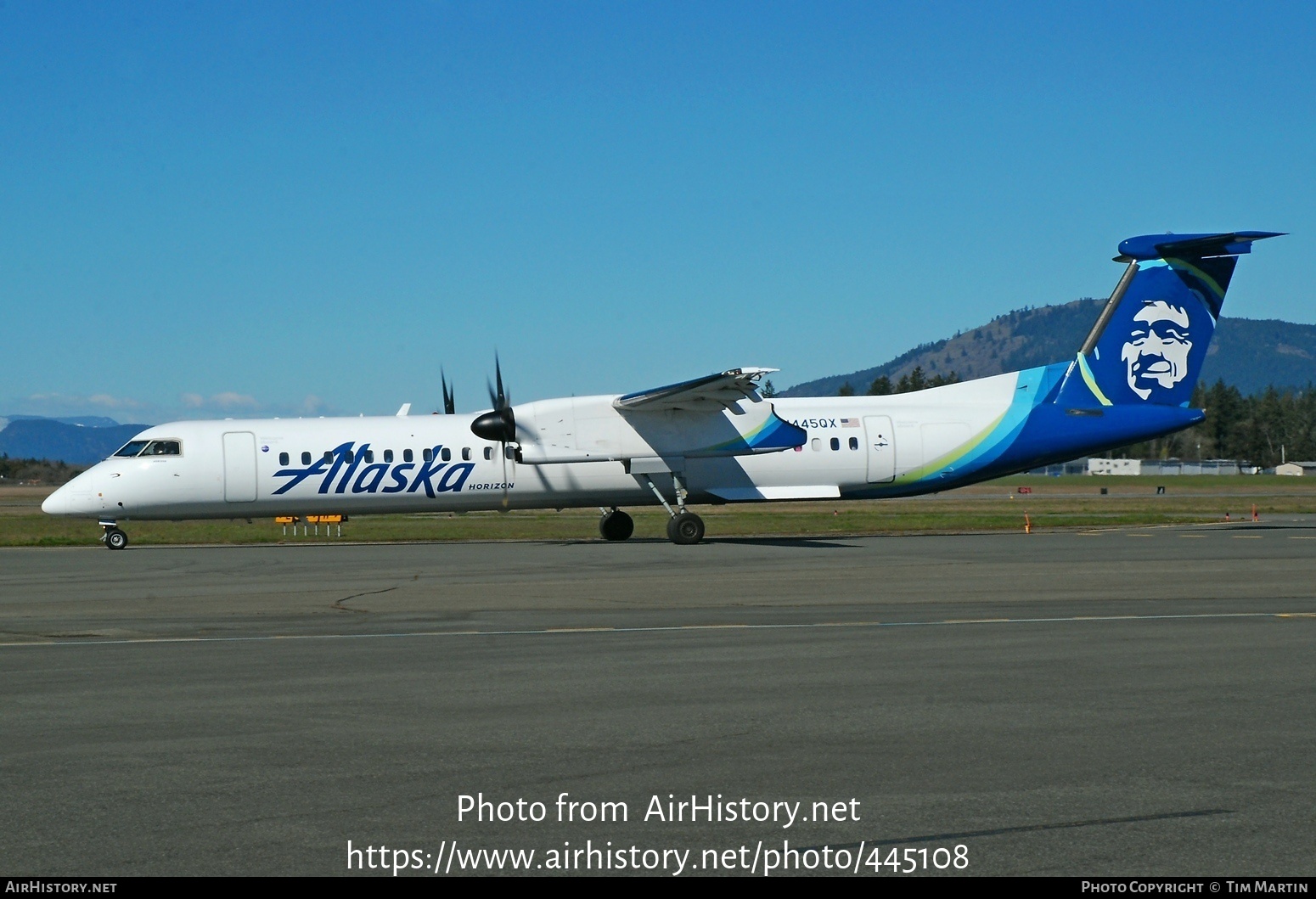 Aircraft Photo of N445QX | Bombardier DHC-8-402 Dash 8 | Alaska Airlines | AirHistory.net #445108