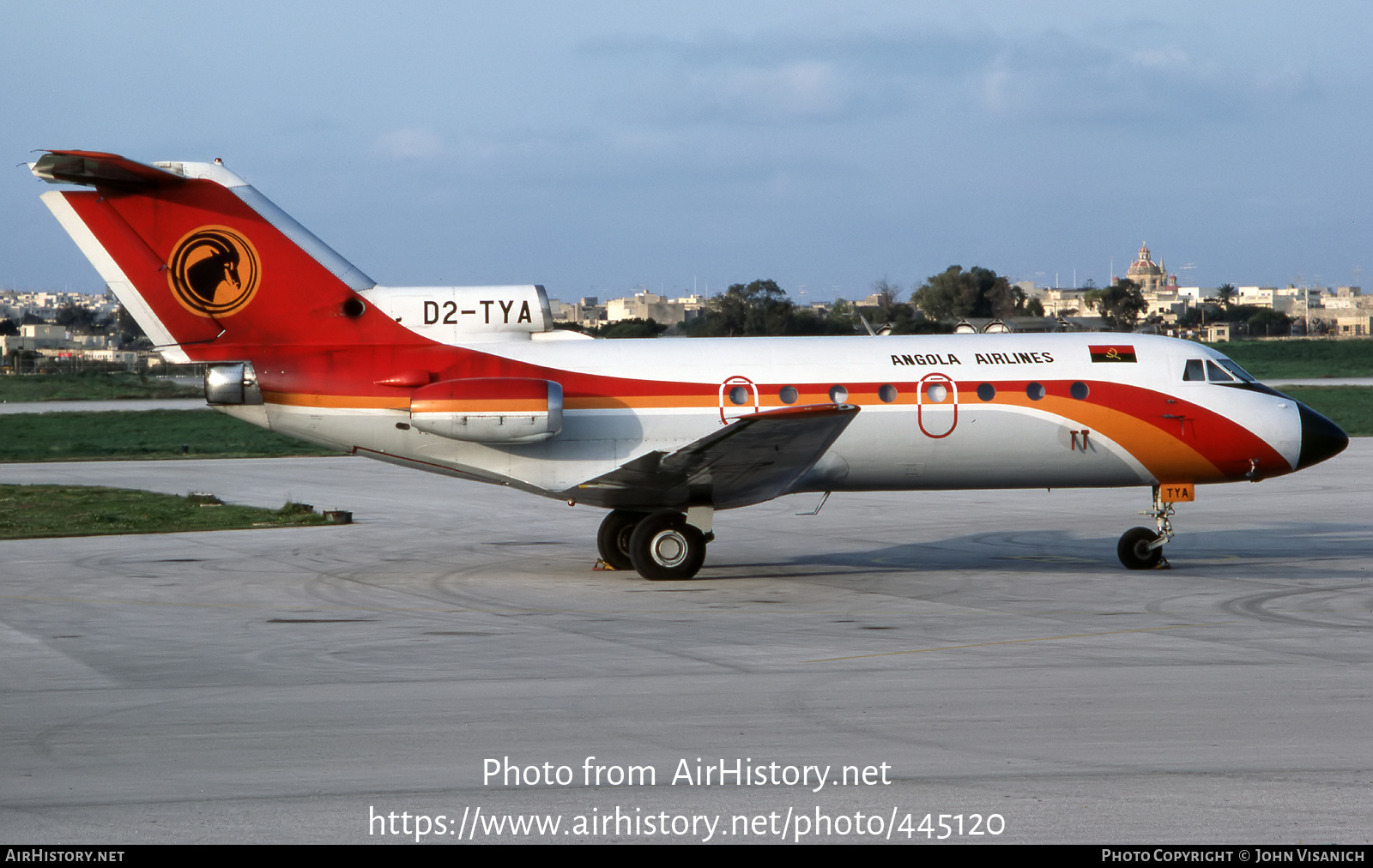 Aircraft Photo of D2-TYA | Yakovlev Yak-40FG | TAAG Angola Airlines - Linhas Aéreas de Angola | AirHistory.net #445120