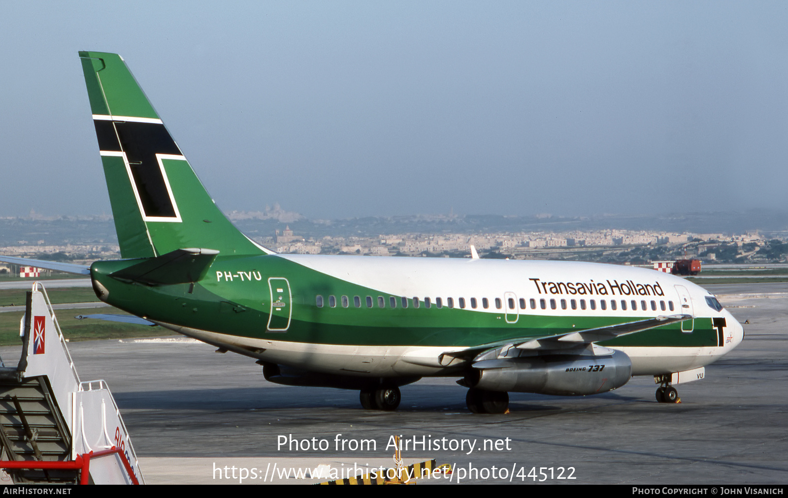 Aircraft Photo of PH-TVU | Boeing 737-2K2/Adv | Transavia Holland | AirHistory.net #445122