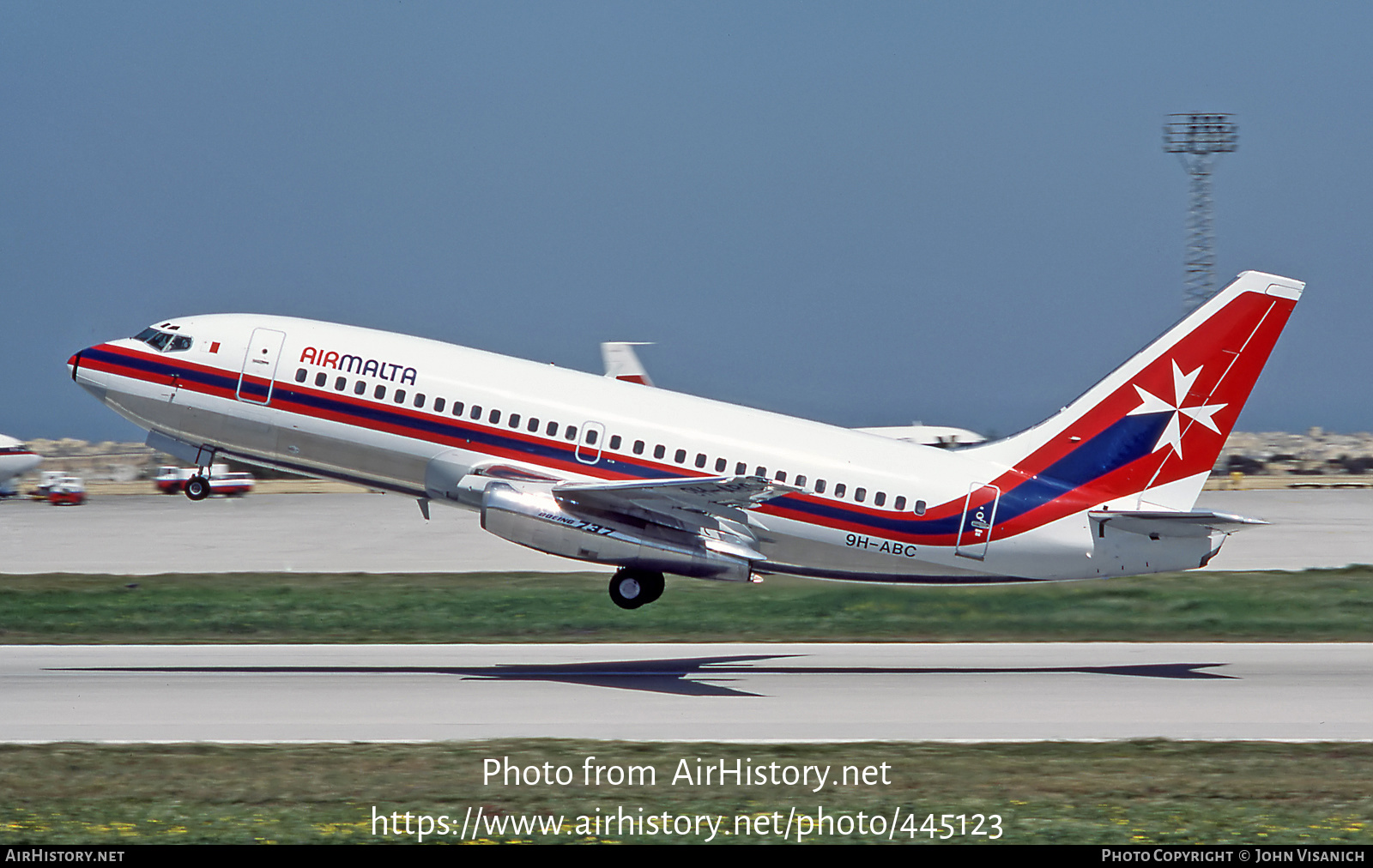 Aircraft Photo of 9H-ABC | Boeing 737-2Y5/Adv | Air Malta | AirHistory.net #445123