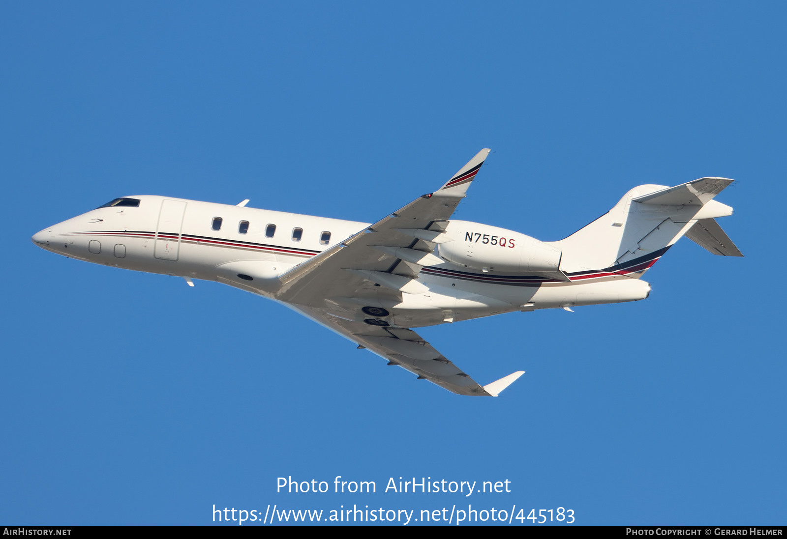 Aircraft Photo of N755QS | Bombardier Challenger 350 (BD-100-1A10) | AirHistory.net #445183