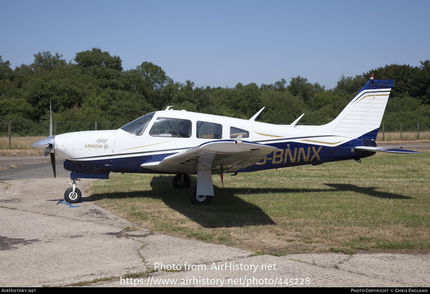 Aircraft Photo of G-BNNX | Piper PA-28R-201T Turbo Cherokee Arrow III | AirHistory.net #445228