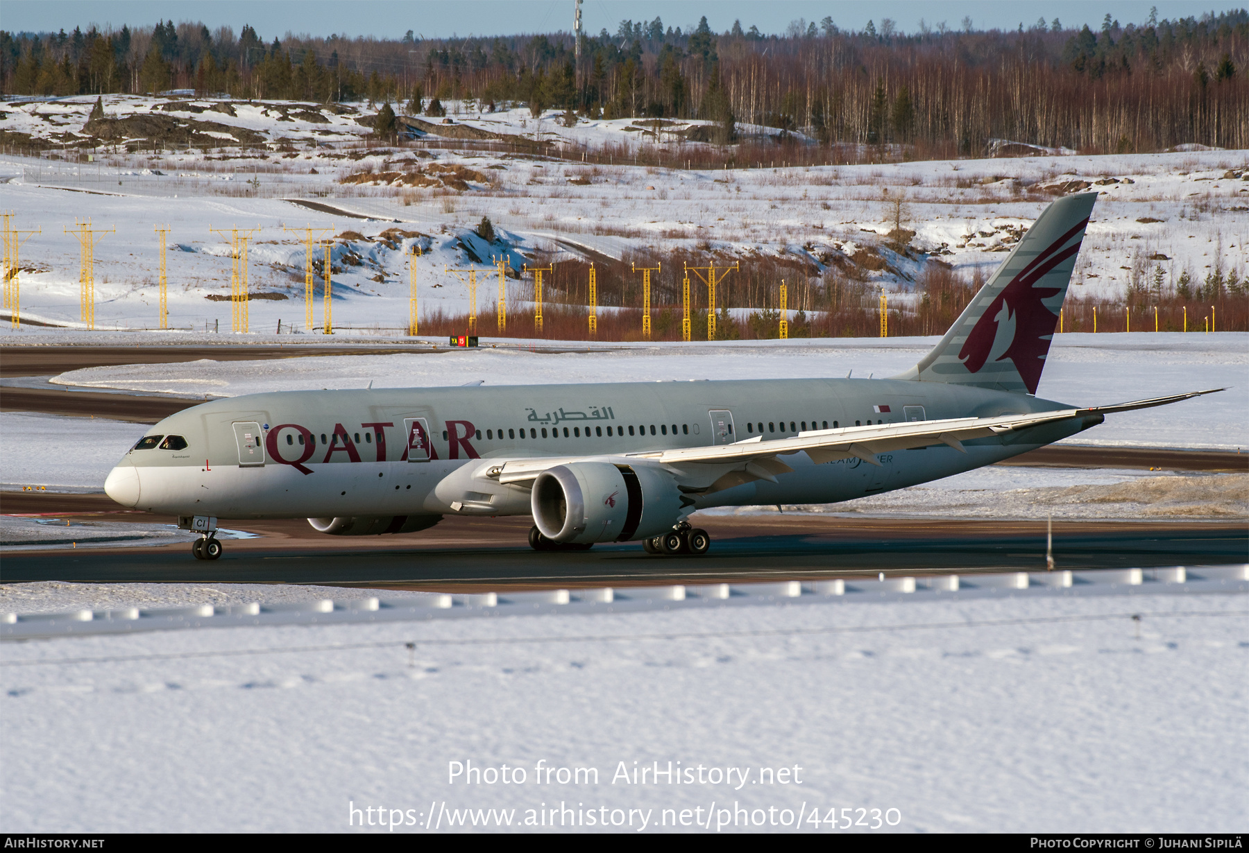 Aircraft Photo of A7-BCI | Boeing 787-8 Dreamliner | Qatar Airways | AirHistory.net #445230