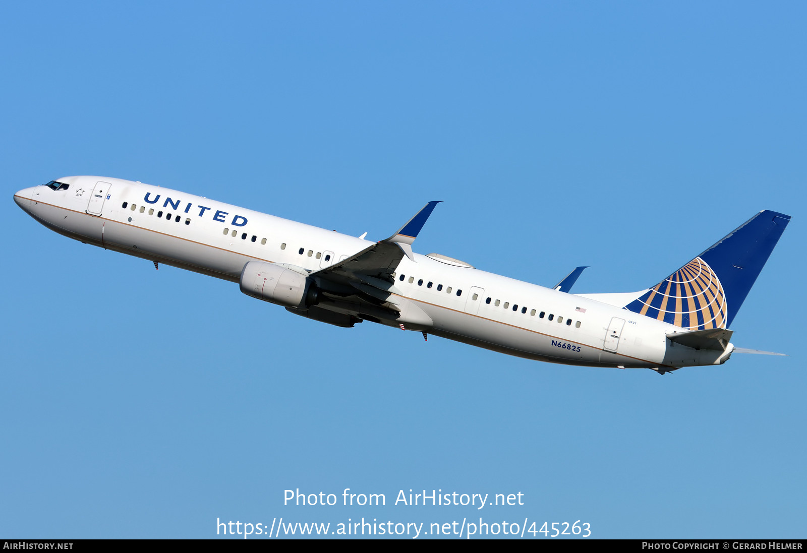 Aircraft Photo of N66825 | Boeing 737-924/ER | United Airlines | AirHistory.net #445263