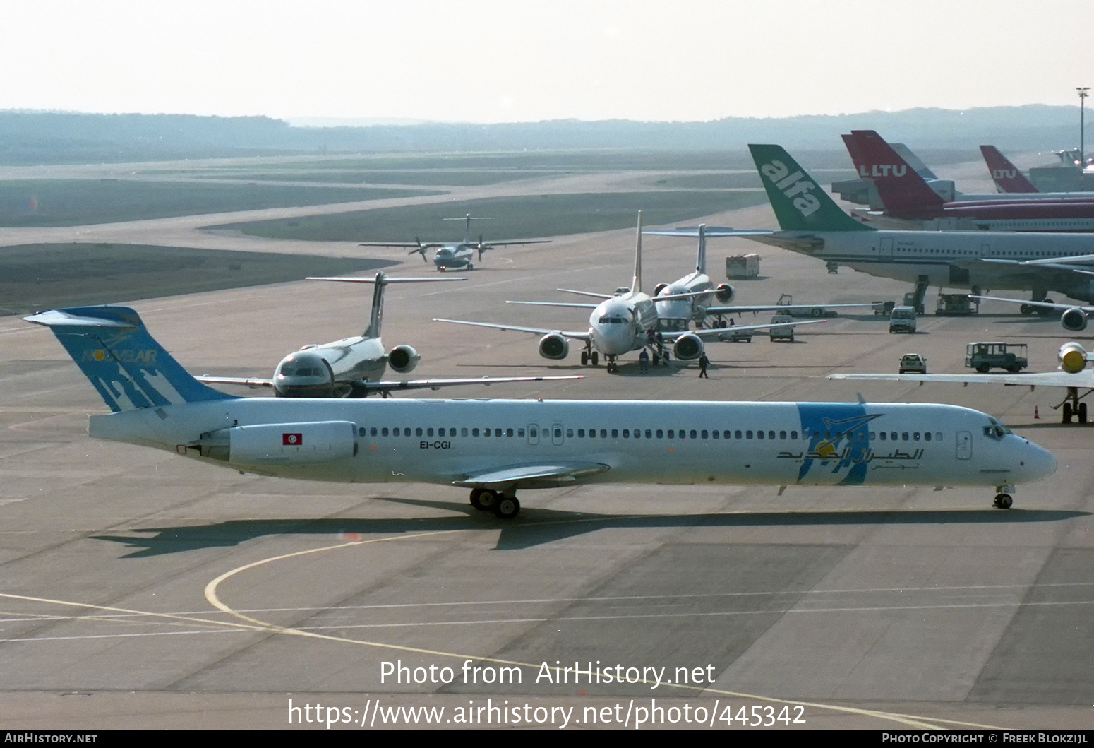 Aircraft Photo of EI-CGI | McDonnell Douglas MD-83 (DC-9-83) | Nouvelair Tunisie | AirHistory.net #445342