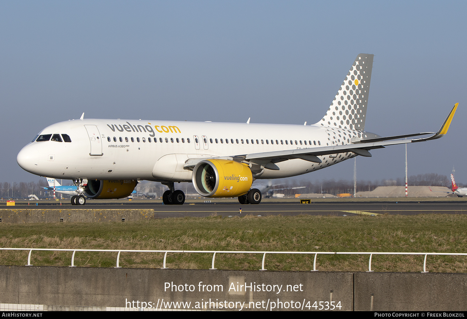 Aircraft Photo of EC-NDC | Airbus A320-271N | Vueling Airlines | AirHistory.net #445354