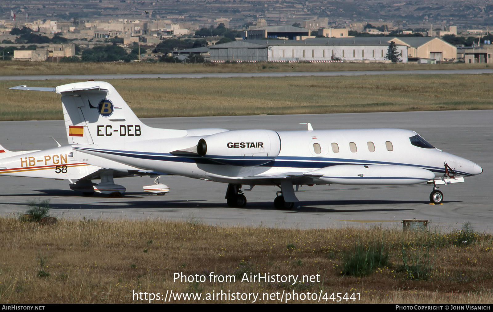 Aircraft Photo of EC-DEB | Gates Learjet 35A | Gestair | AirHistory.net #445441