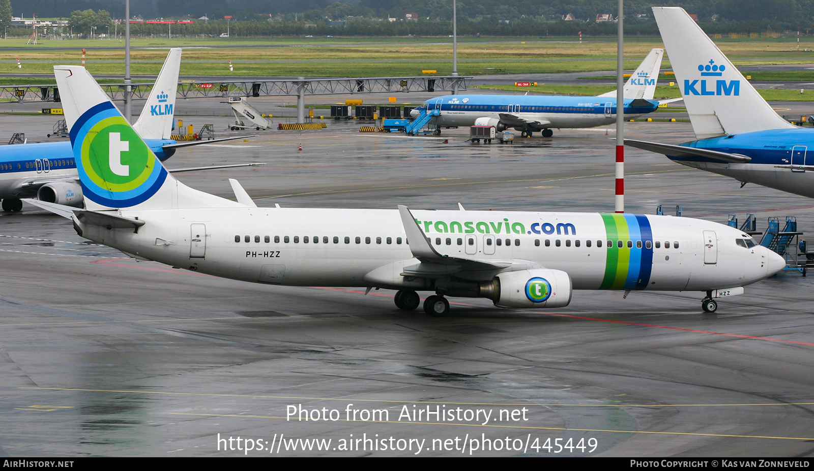 Aircraft Photo of PH-HZZ | Boeing 737-8BG | Transavia | AirHistory.net #445449