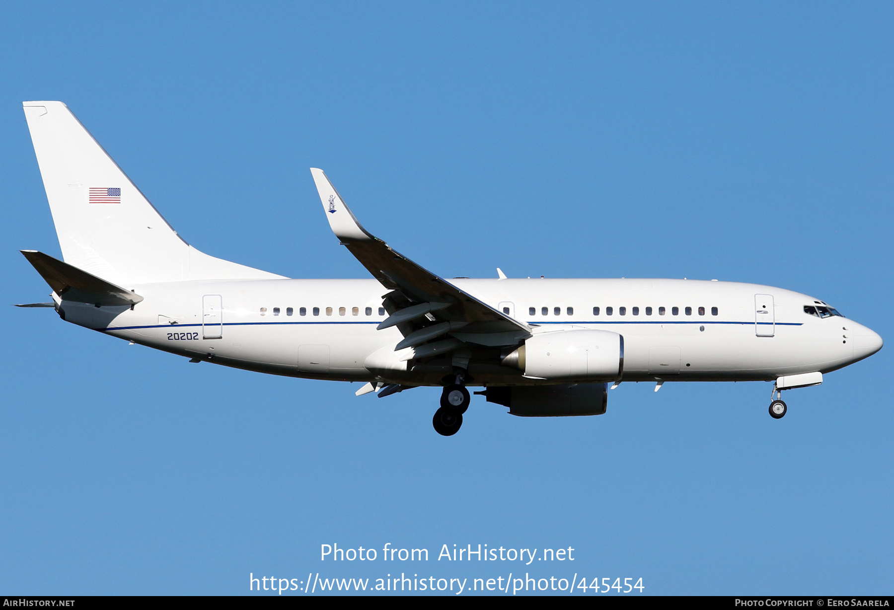 Aircraft Photo of 02-0202 / 20202 | Boeing 737-7CP BBJ | USA - Air Force | AirHistory.net #445454