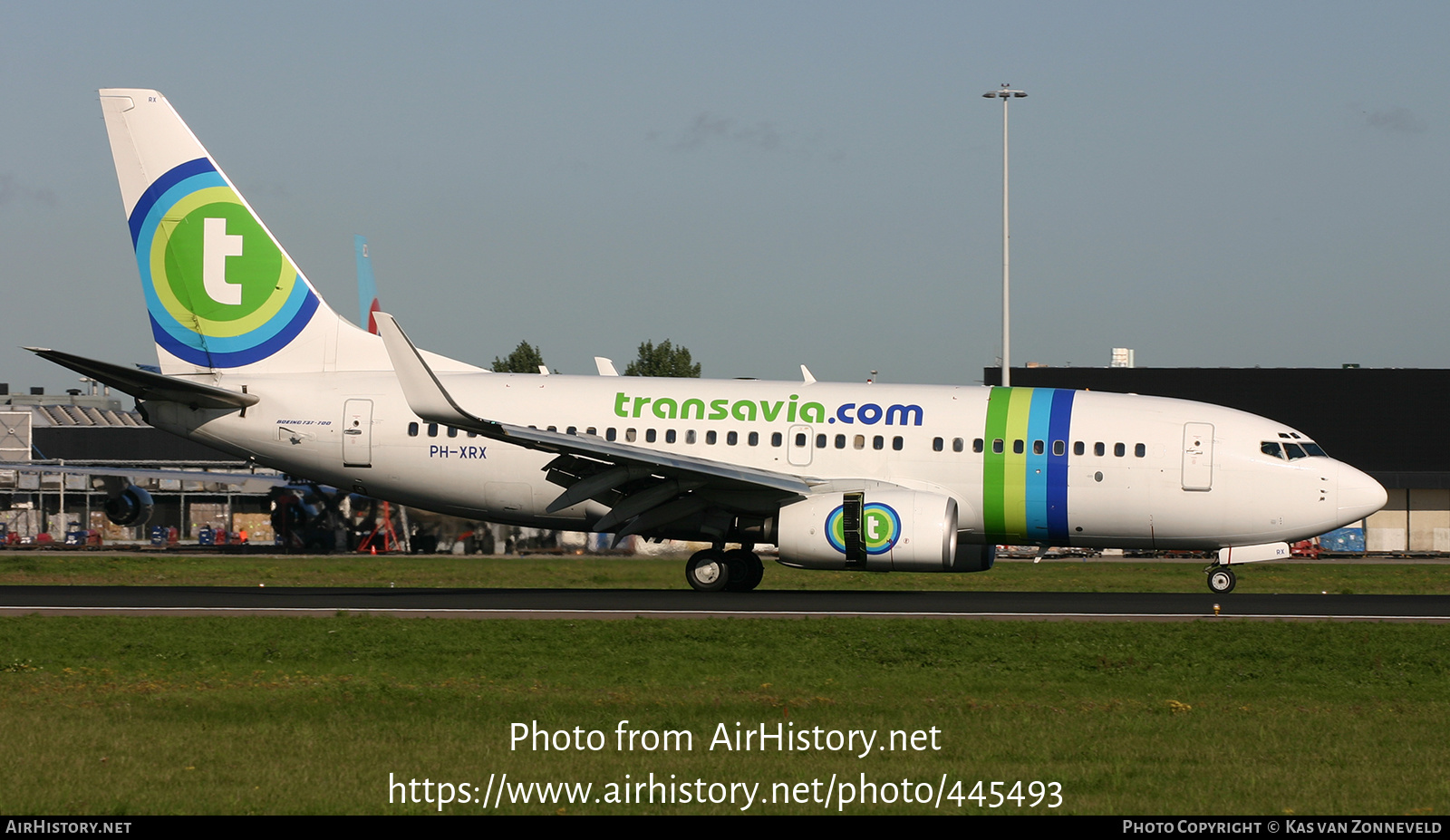 Aircraft Photo of PH-XRX | Boeing 737-7K2 | Transavia | AirHistory.net #445493