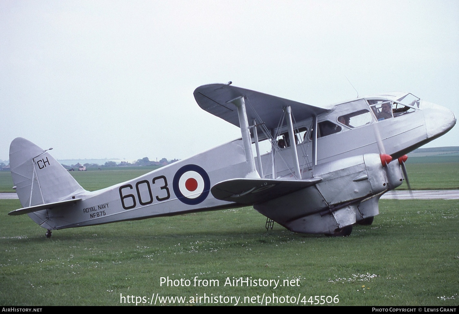 Aircraft Photo of G-AGTM / NF875 | De Havilland D.H. 89A Dragon Rapide | UK - Navy | AirHistory.net #445506