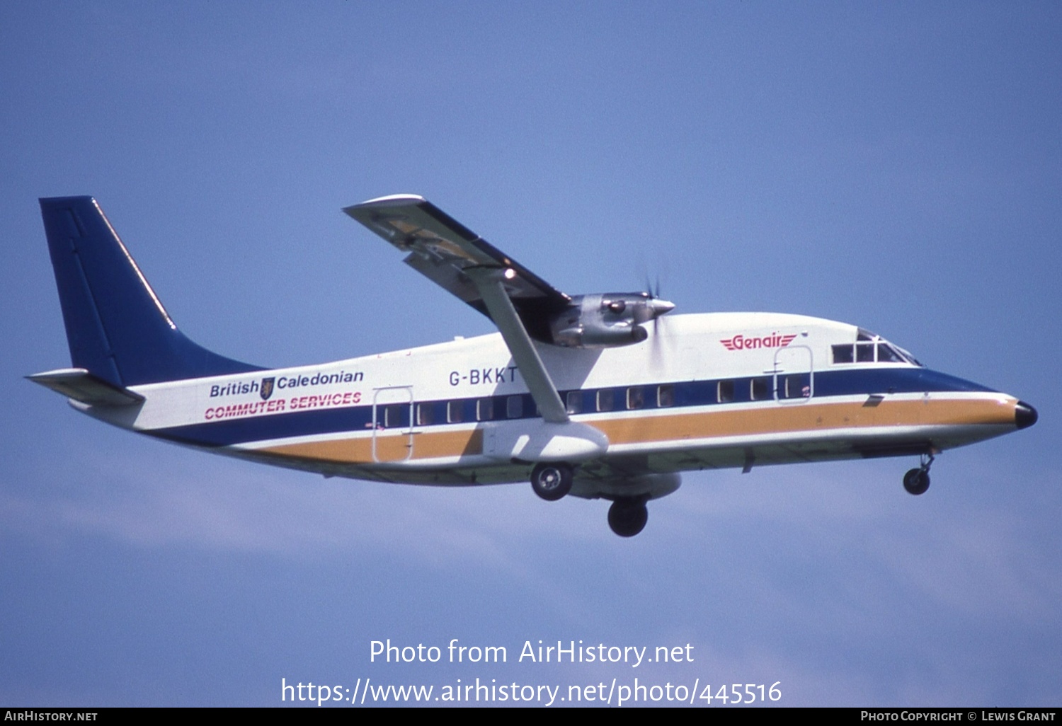 Aircraft Photo of G-BKKT | Short 360-100 | Genair | AirHistory.net #445516