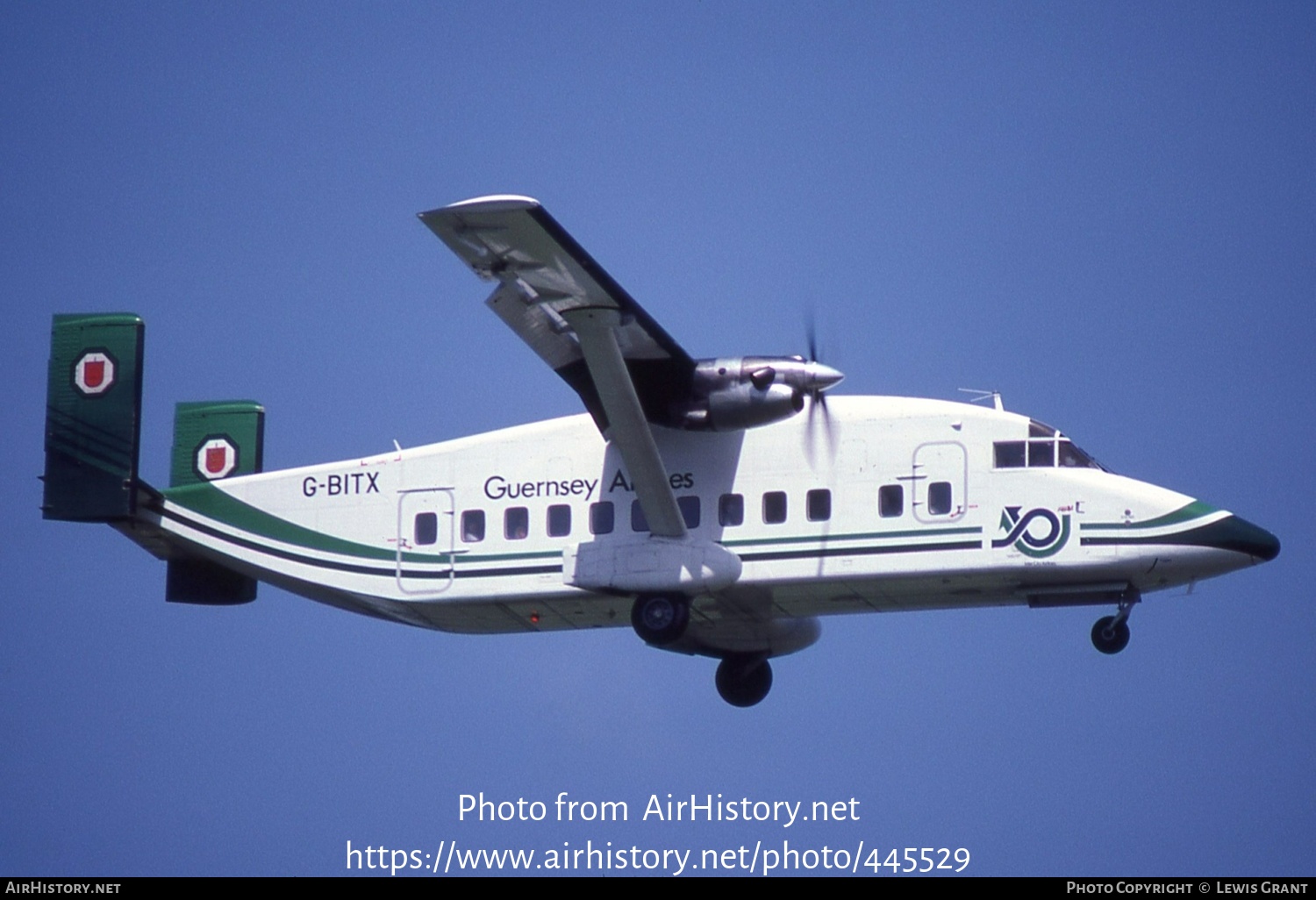 Aircraft Photo of G-BITX | Short 330-200 | Guernsey Airlines | AirHistory.net #445529