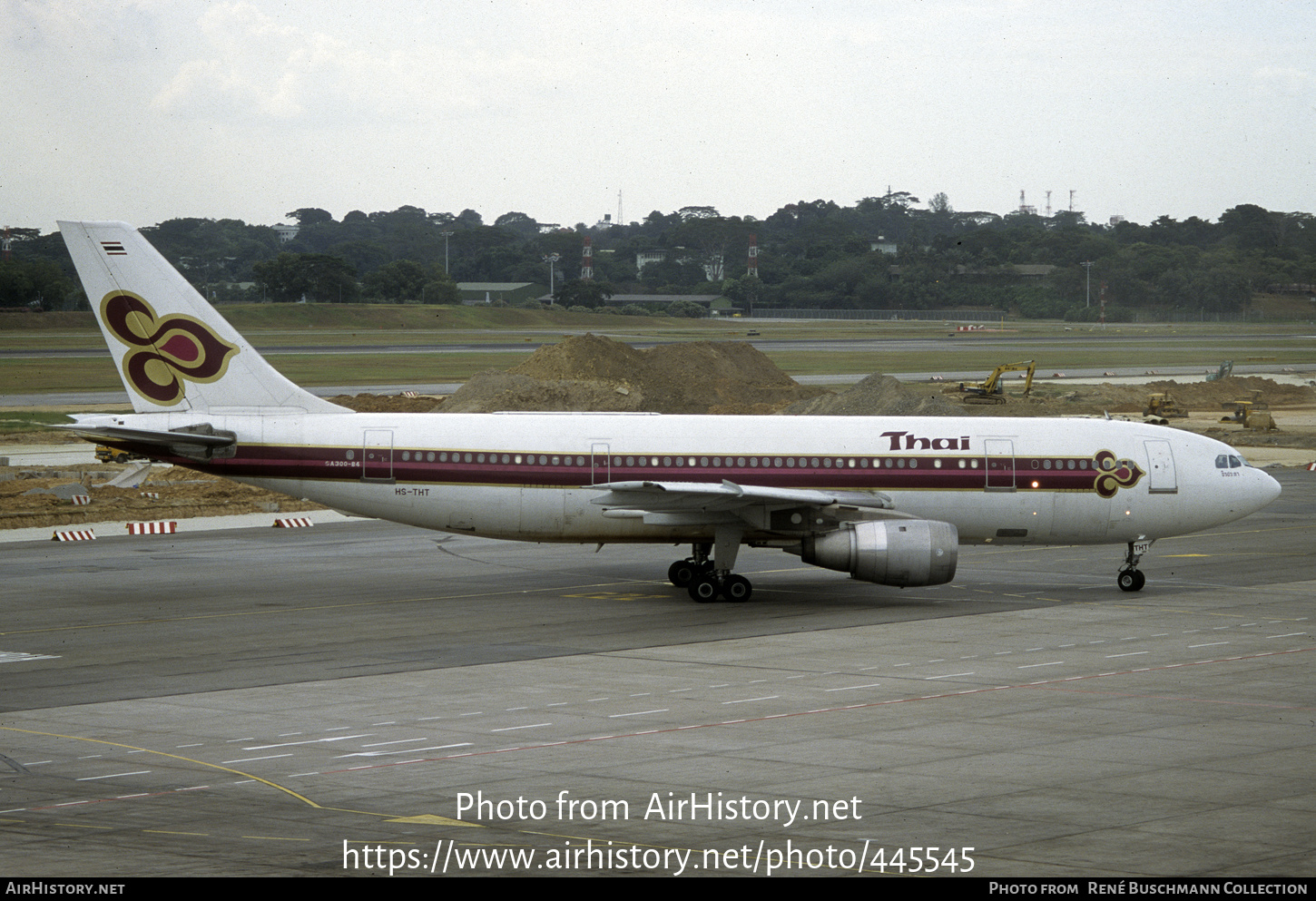 Aircraft Photo of HS-THT | Airbus A300B4-203 | Thai Airways International | AirHistory.net #445545