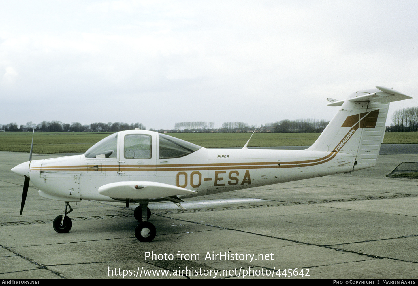 Aircraft Photo of OO-ESA | Piper PA-38-112 Tomahawk | AirHistory.net #445642