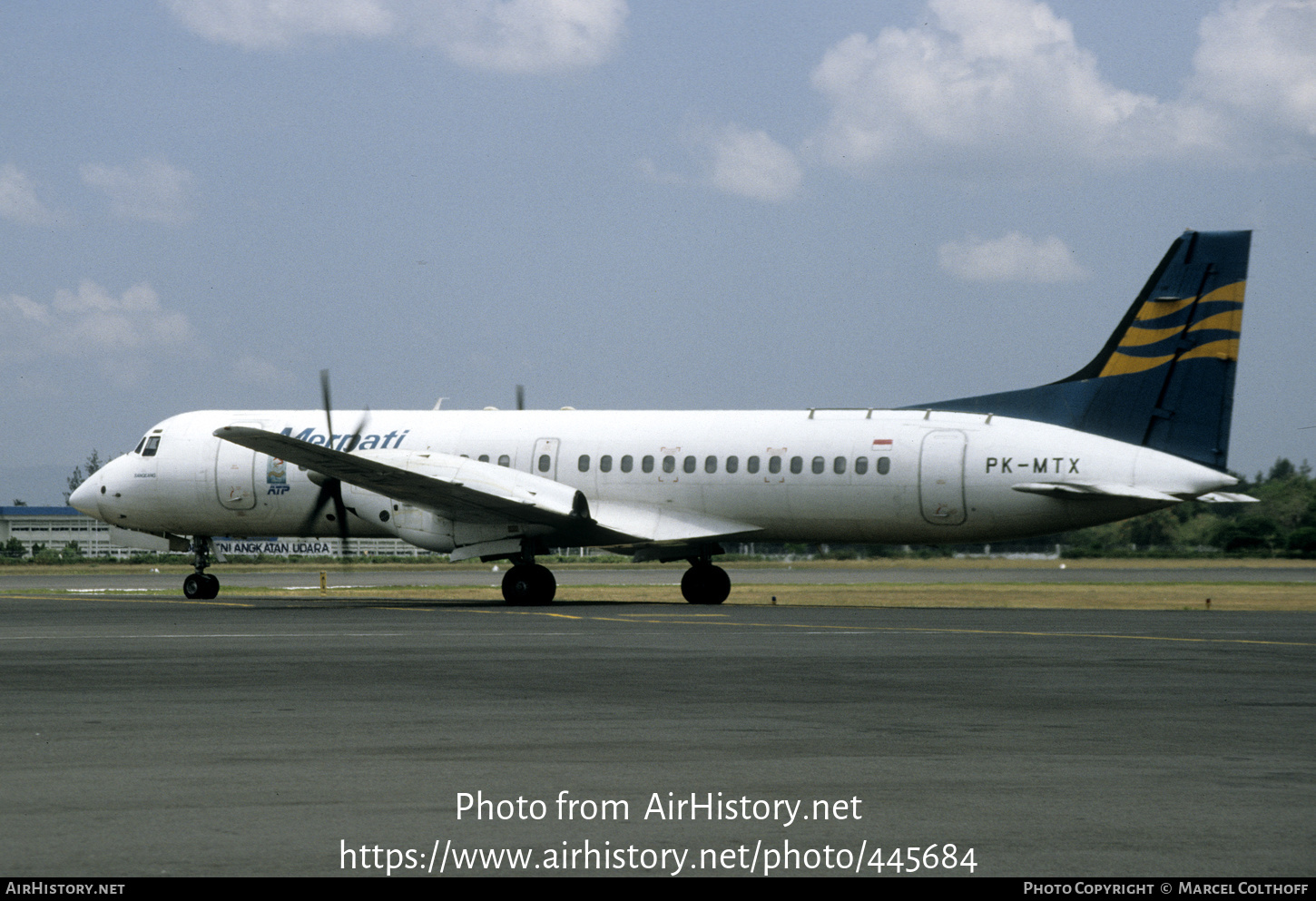 Aircraft Photo of PK-MTX | British Aerospace ATP | Merpati Nusantara Airlines | AirHistory.net #445684