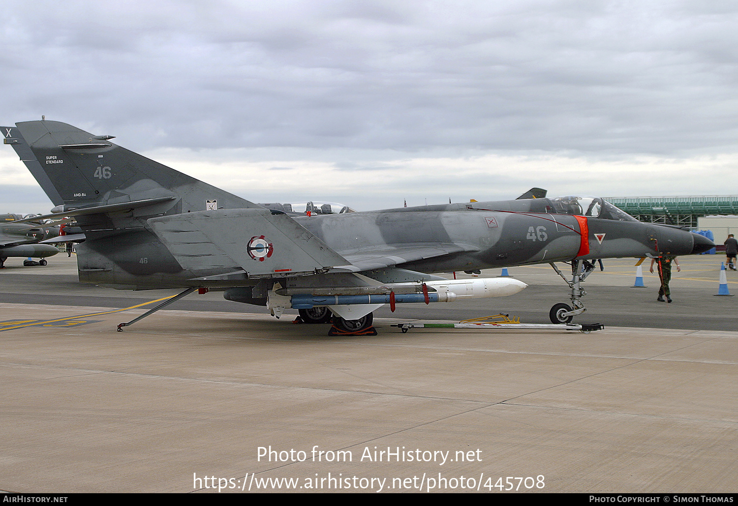 Aircraft Photo of 46 | Dassault Super Etendard | France - Navy | AirHistory.net #445708