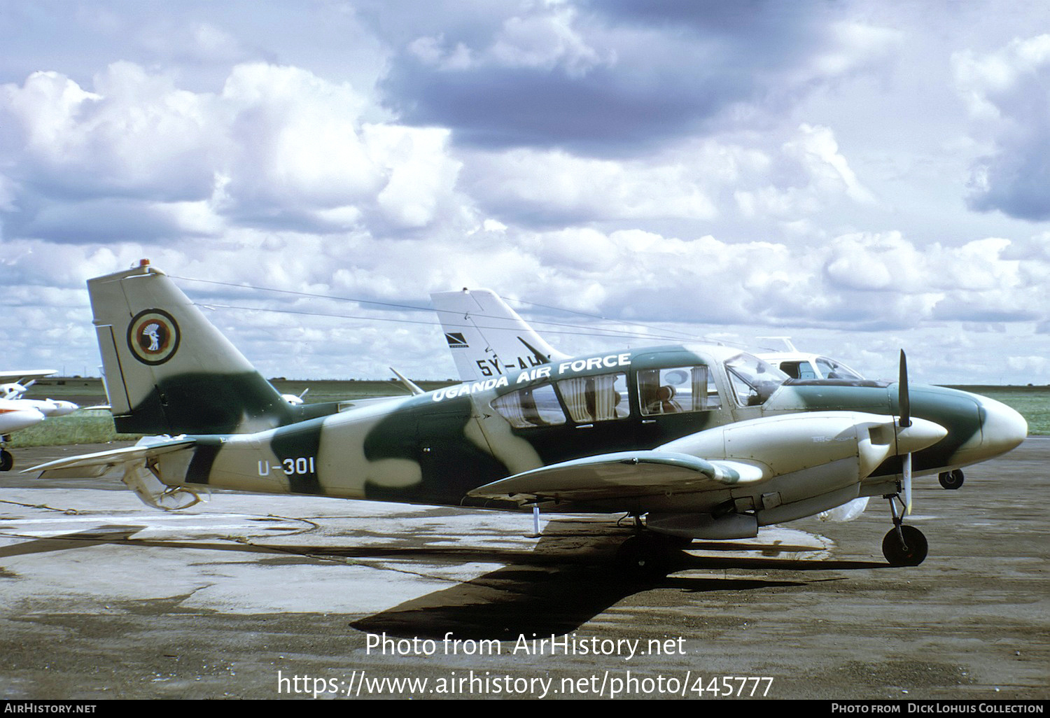 Aircraft Photo of U-301 | Piper PA-23-250 Aztec | Uganda - Air Force | AirHistory.net #445777