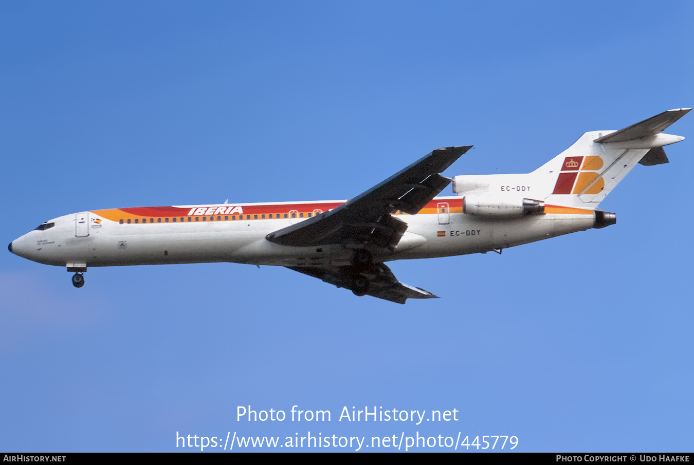 Aircraft Photo of EC-DDY | Boeing 727-256/Adv | Iberia | AirHistory.net #445779