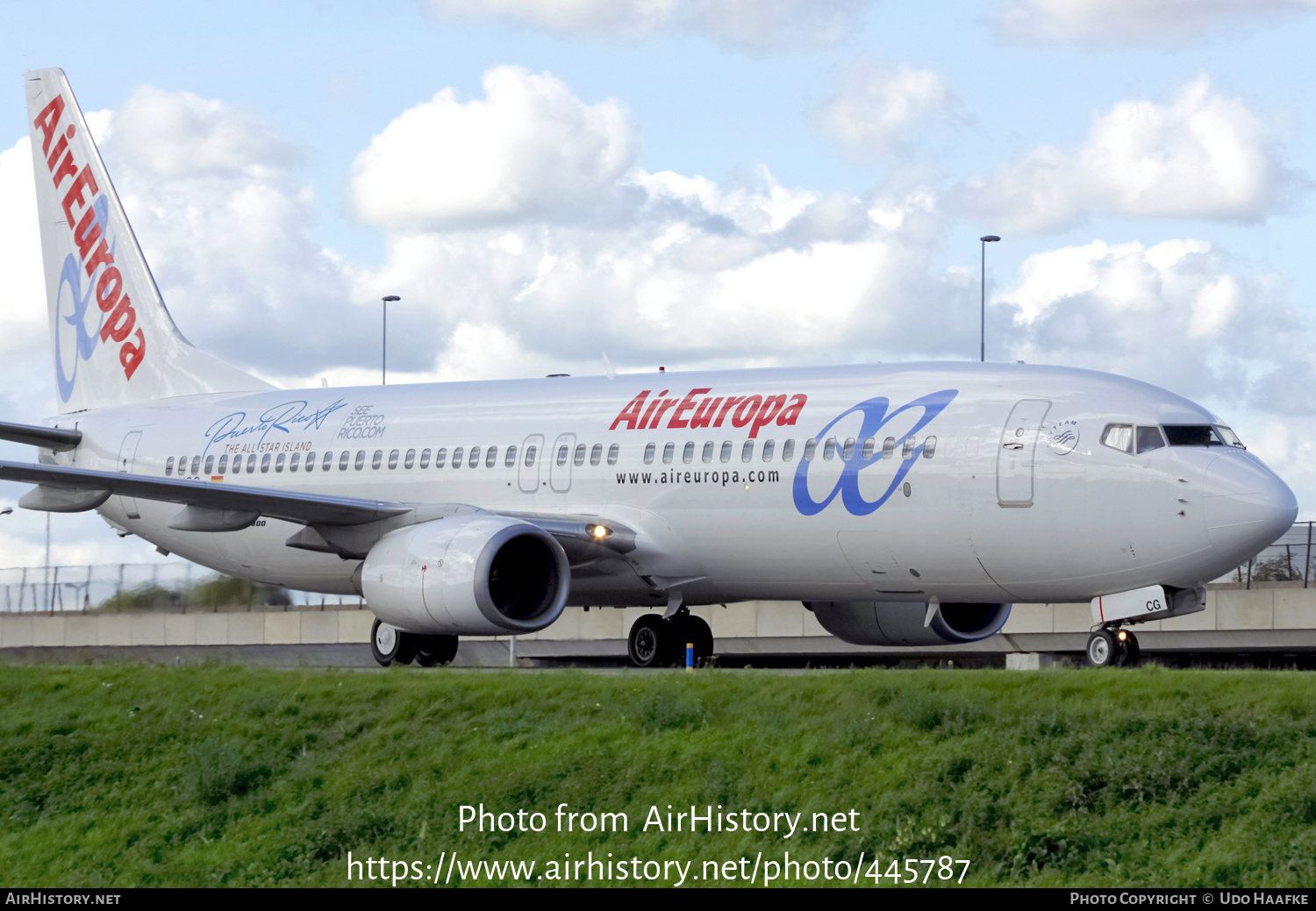 Aircraft Photo of EC-KCG | Boeing 737-85P | Air Europa | AirHistory.net #445787