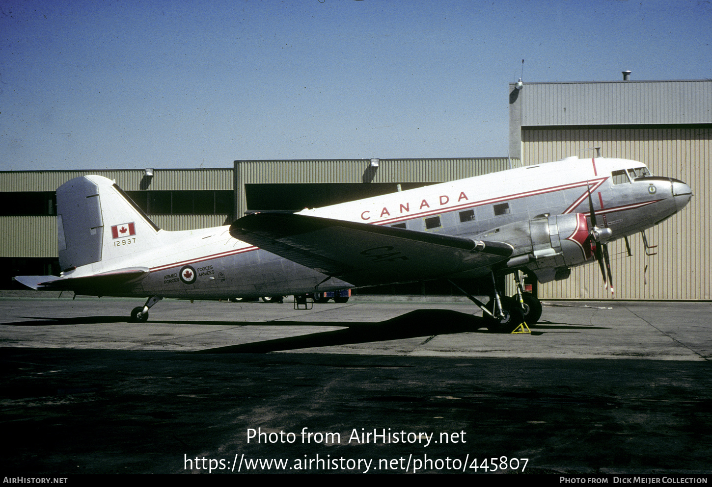 Aircraft Photo of 12937 | Douglas CC-129 Dakota 3 | Canada - Air Force | AirHistory.net #445807