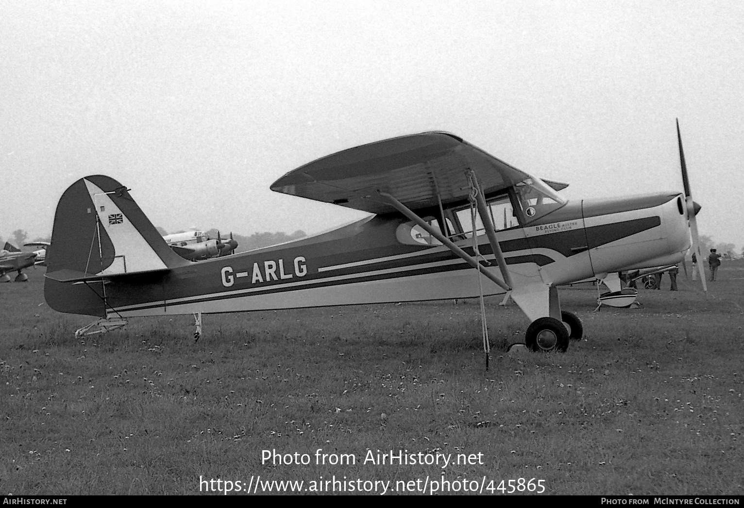 Aircraft Photo of G-ARLG | Auster D-4/108 | Beagle Auster Flying Club | AirHistory.net #445865